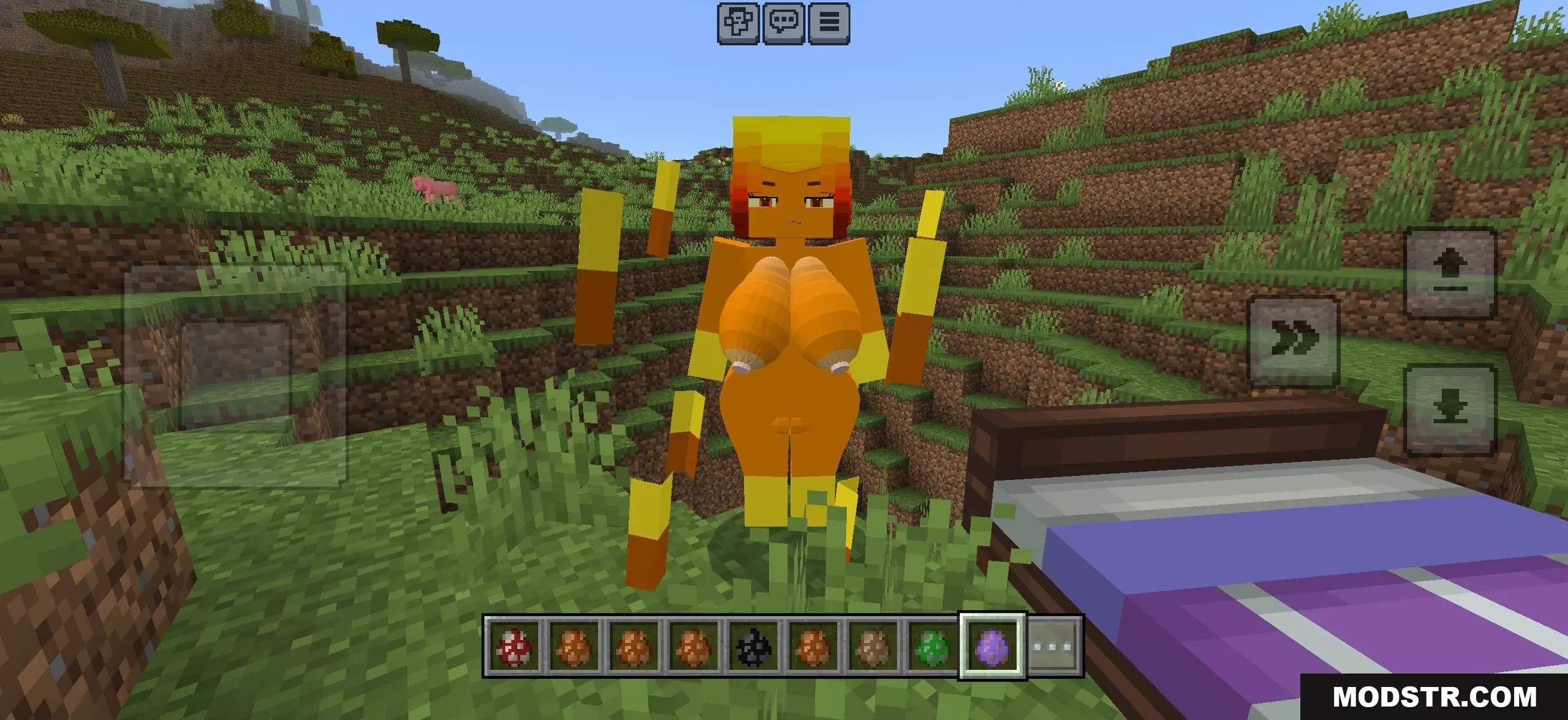Fapcraft Character Pack for Minecraft PE 1.21 – Jenny Mod Bedrock Port