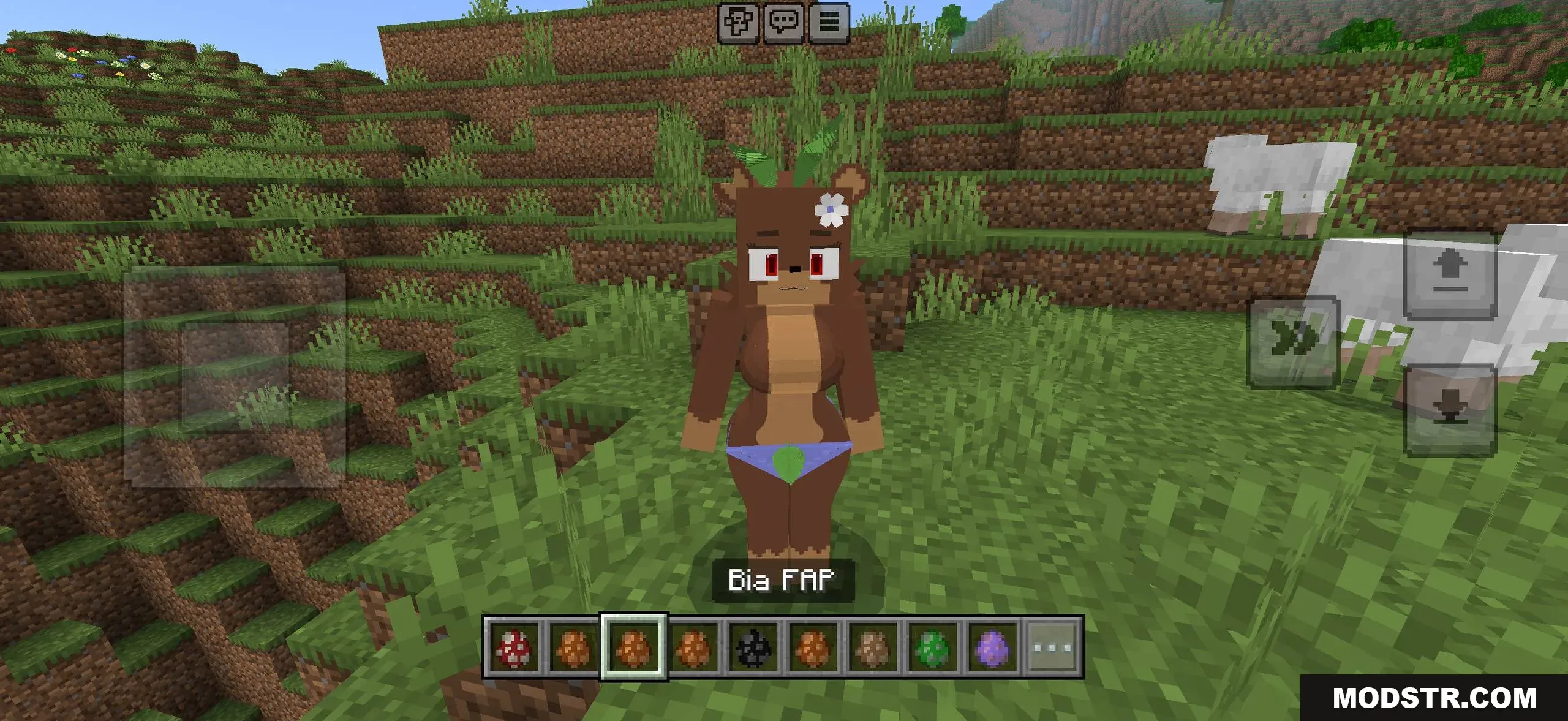 Fapcraft Character Pack for Minecraft PE 1.21 – Jenny Mod Bedrock Port