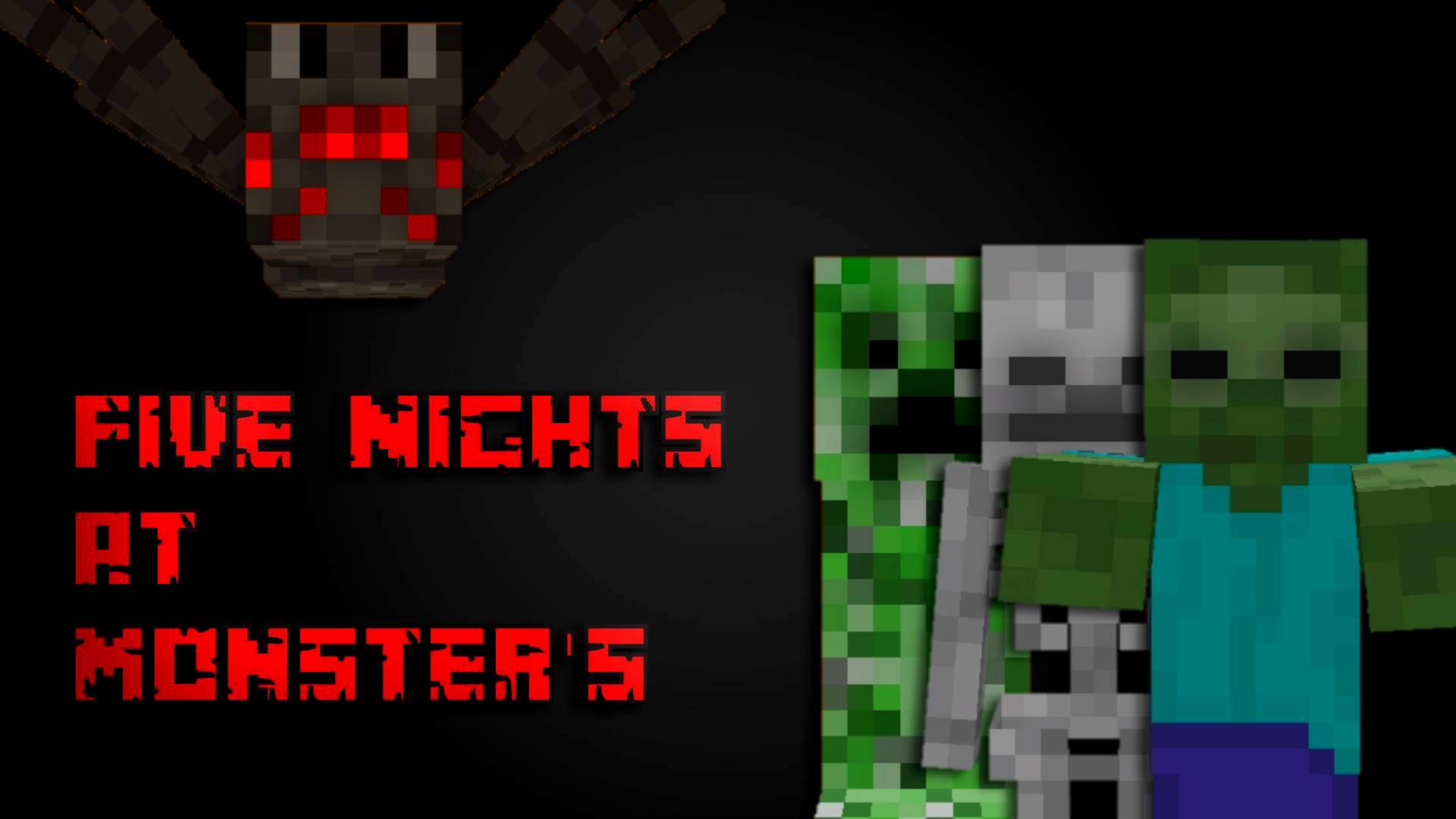 Five Nights at Monster’s Map (1.21) – MCPE/Bedrock