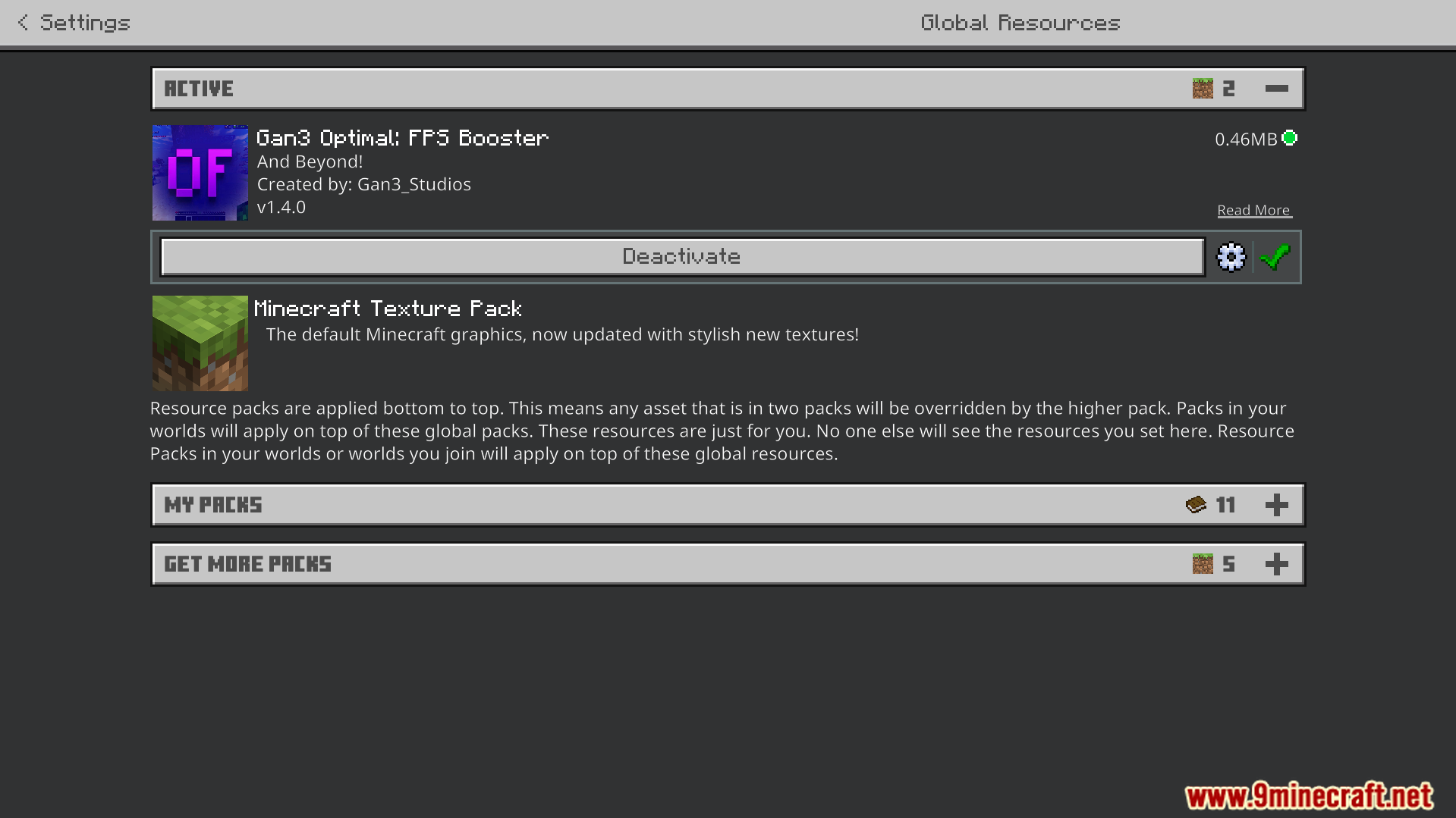 Gan3 Optimal FPS Texture Pack Screenshot 1 Gan3 Optimal FPS Texture Pack Screenshot 1