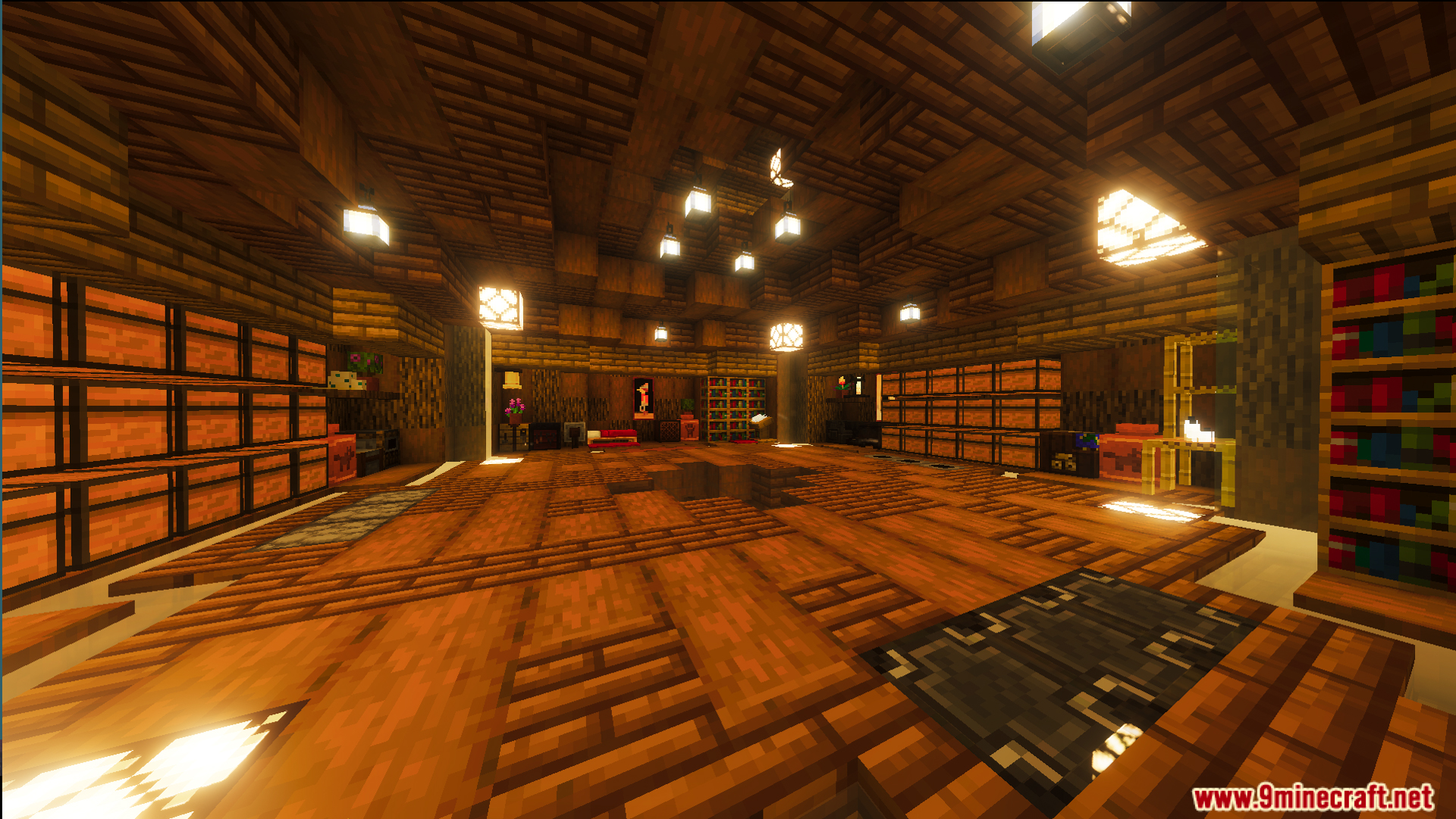 God Tree House Map Screenshot 6 A cozy wooden storage