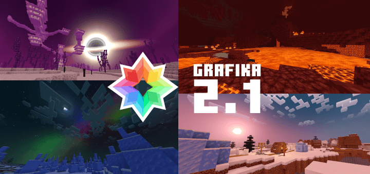 Grafika Shader Texture Pack Shaders (26.x) – Adds Anime Style Player Outlines