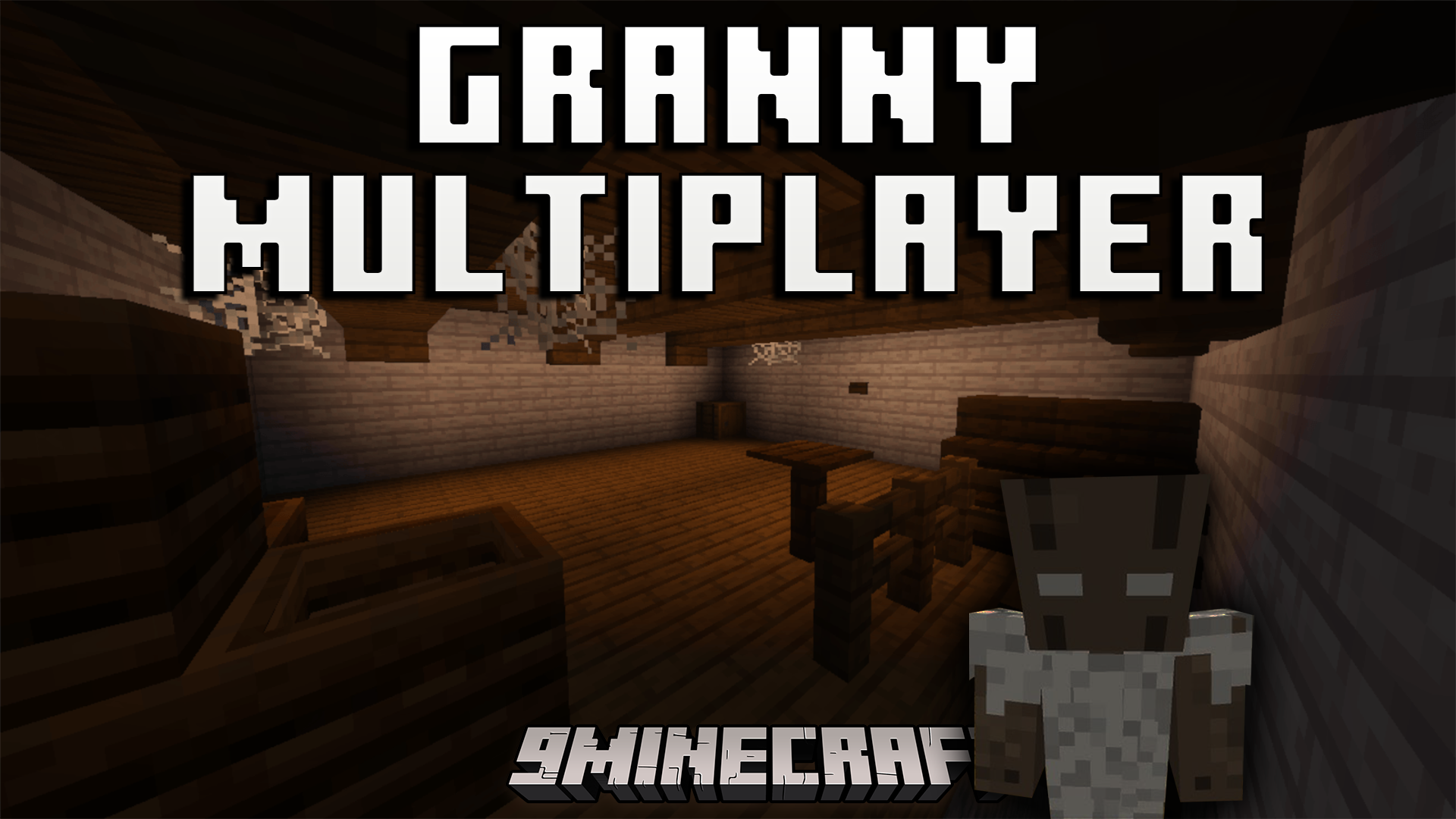 Granny Multiplayer Map (26.x, 1.21) – Escape A Terrifying House In Dead Silence