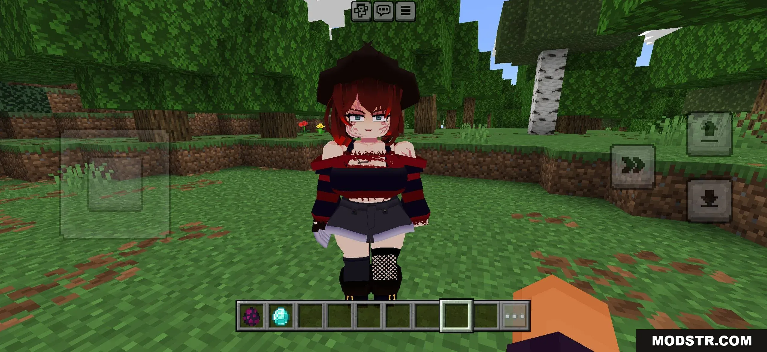 Halloween Witch Jenny Addon for Minecraft Bedrock