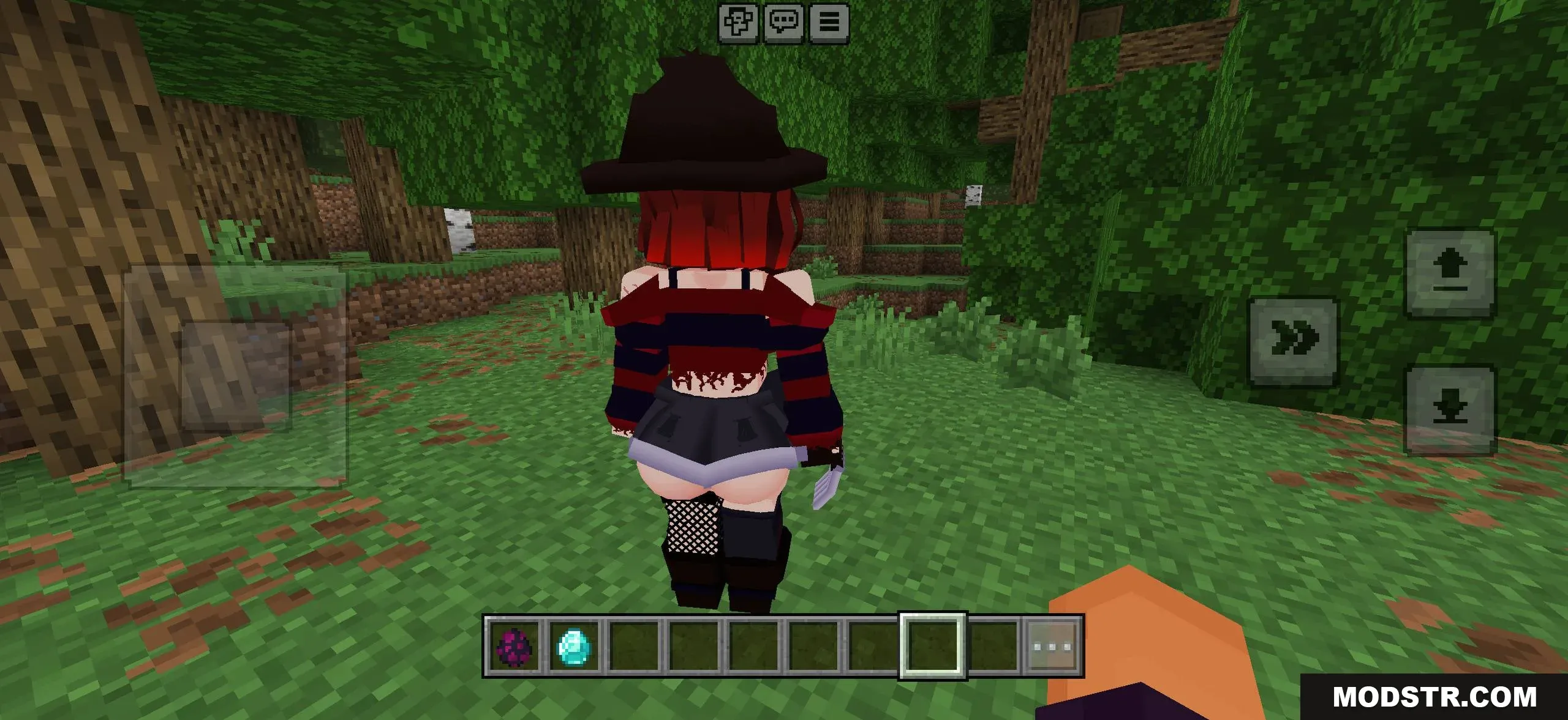 Halloween Witch Jenny Addon for Minecraft Bedrock