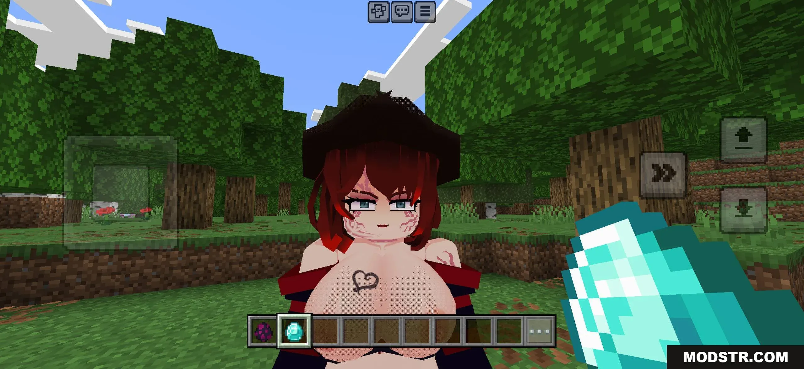 Halloween Witch Jenny Addon for Minecraft Bedrock