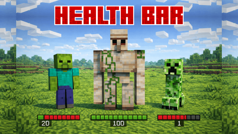 Health Bar API Addon (26.x, 1.21) – MCPE/Bedrock