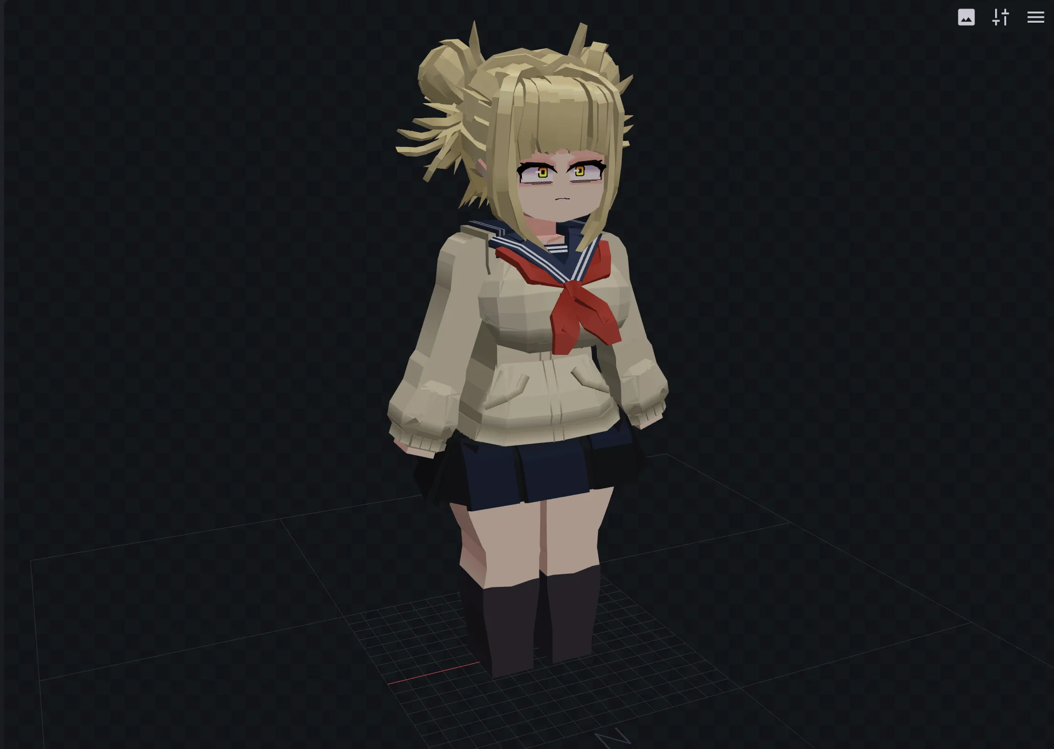 Himiko Toga Anime Mod Minecraft PE — Jenny Style Character with Transform Ability