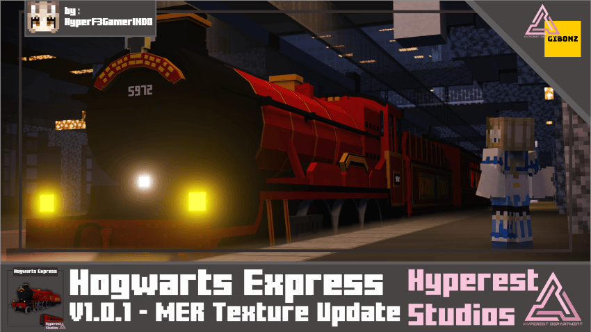 Hogwarts Express Addon (1.21) – MCPE/Bedrock Mod