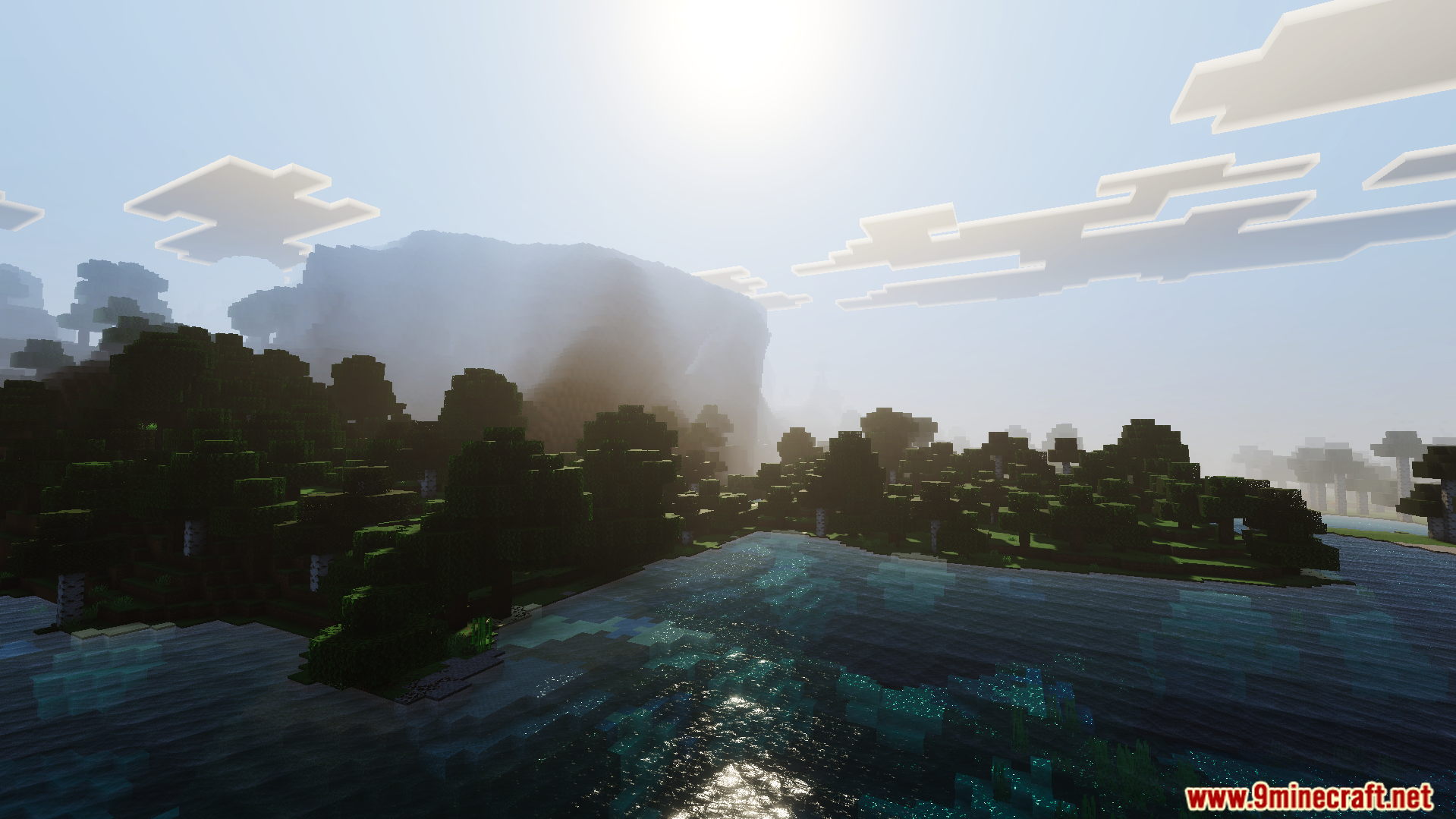 Howard Visual Shader Screenshot 3 Howard Visual Shader features beautiful sun reflections on water with gentle waves