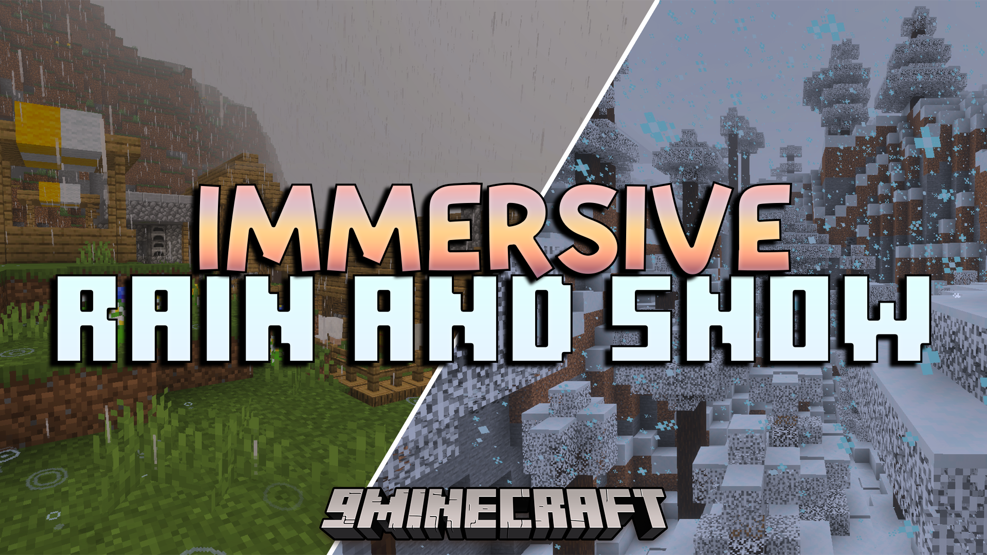 Immersive Rain And Snow Texture Pack (26.x, 1.21) – Realistic Weather Effects