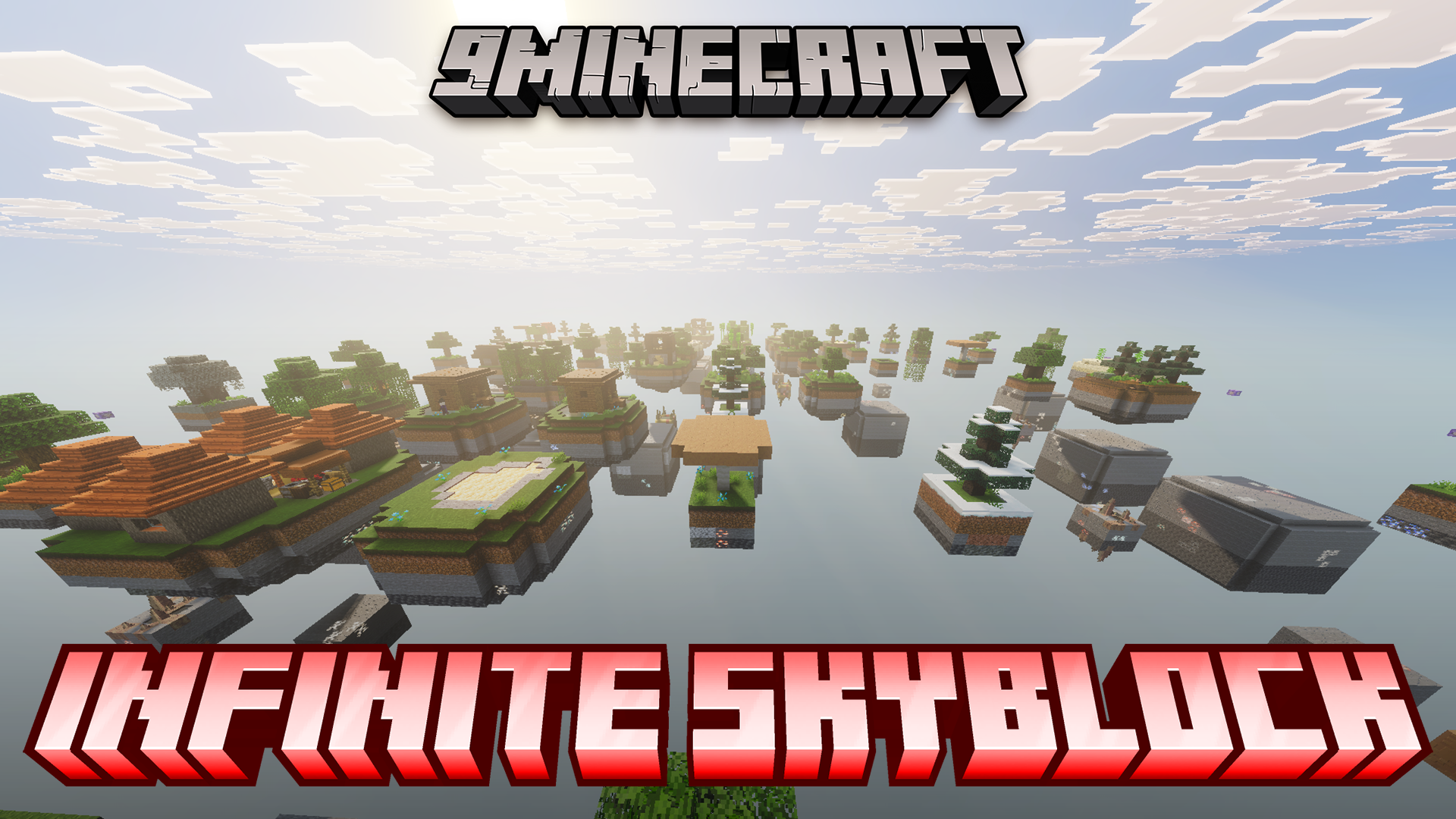 Infinite Skyblock Map (26.x, 1.21) – Bridge Across an Endless Void to Reach the End