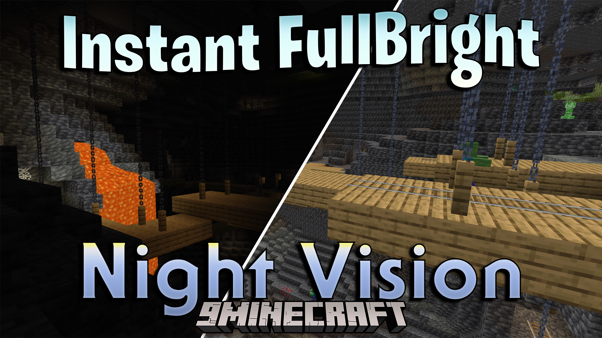 Instant Fullbright Night Vision Addon (26.x, 1.21) – See Clearly Without Torches