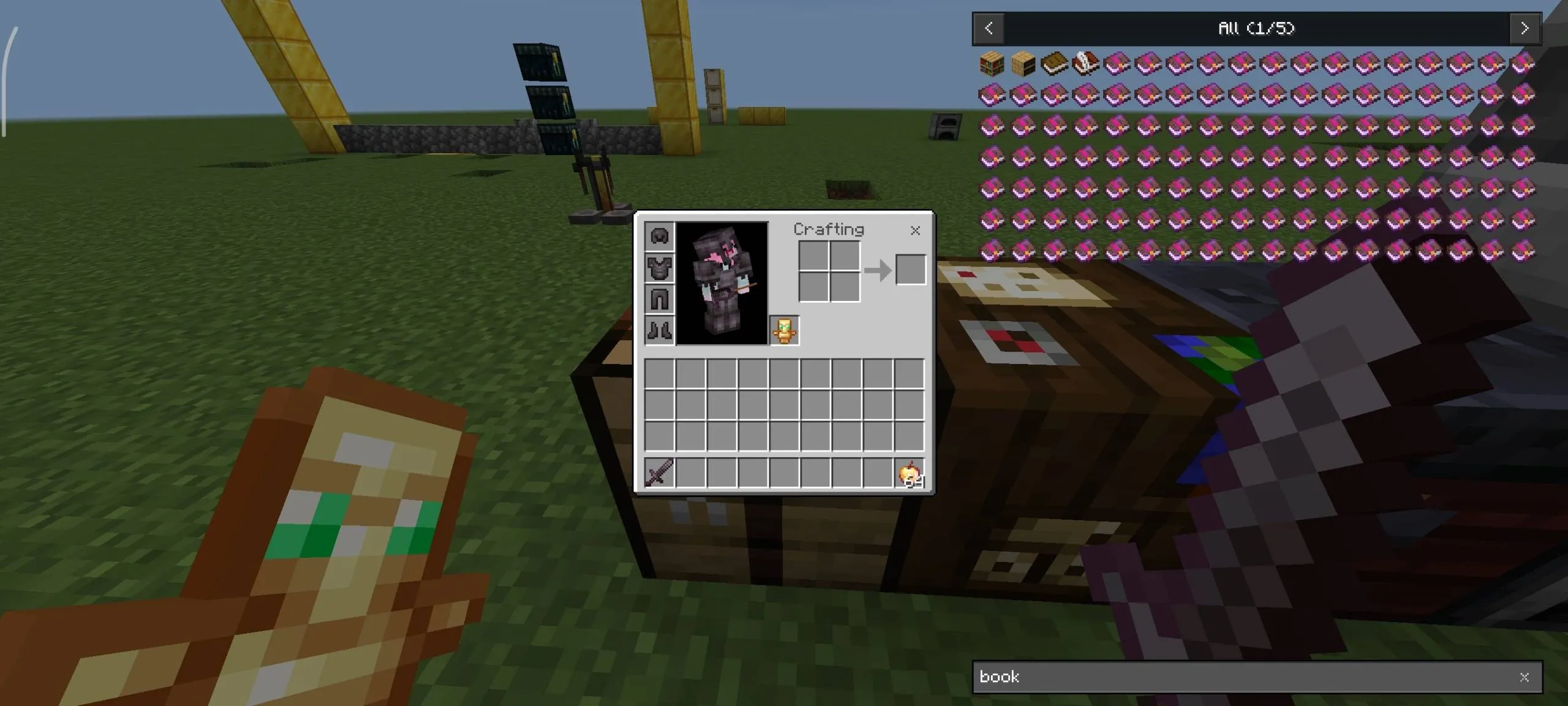 JEI Recipe Book Layout Texture Pack (1.21, 1.20) – MCPE/Bedrock