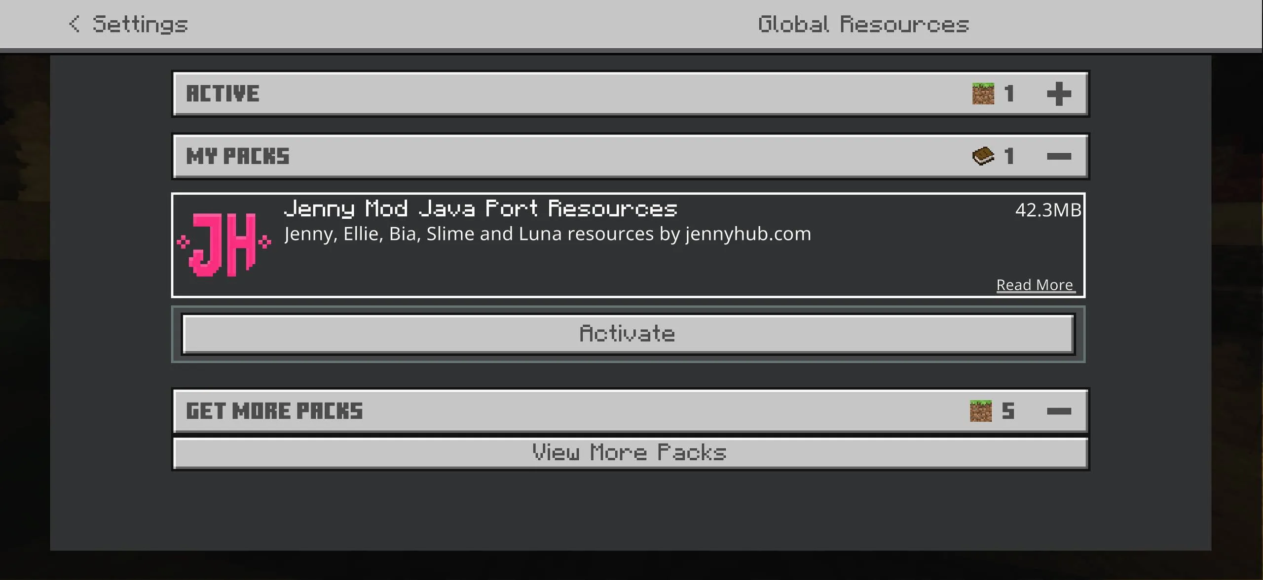 Jenny Mod PE Mobile Port 2026 — Bedrock NPC Addon Download