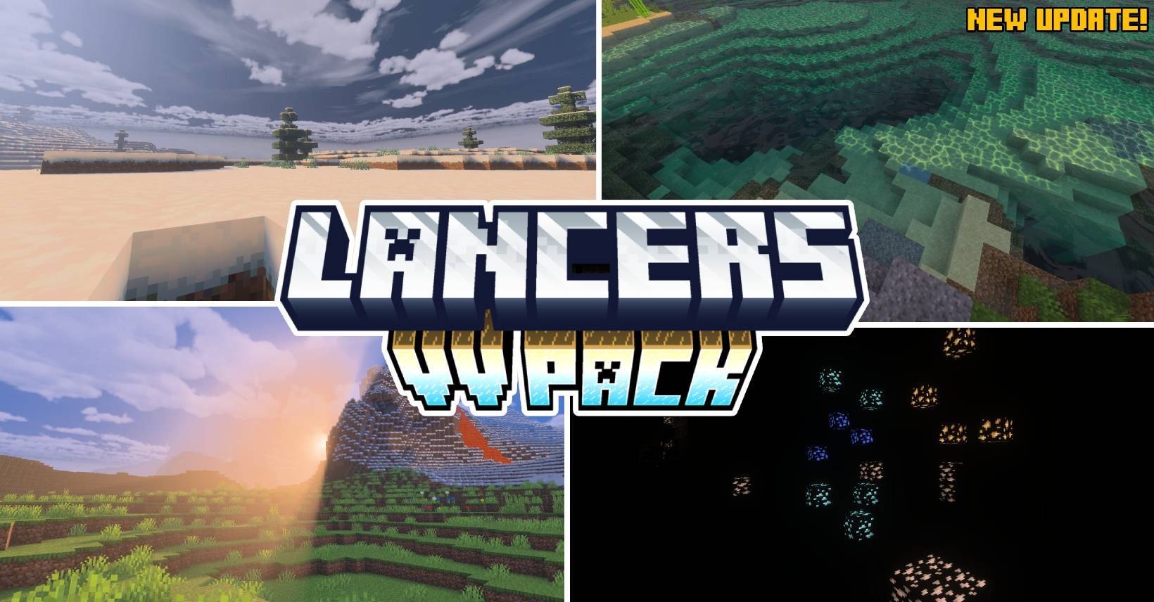 Lancers Vibrant Visuals Shader (1.21) – MCPE/Bedrock