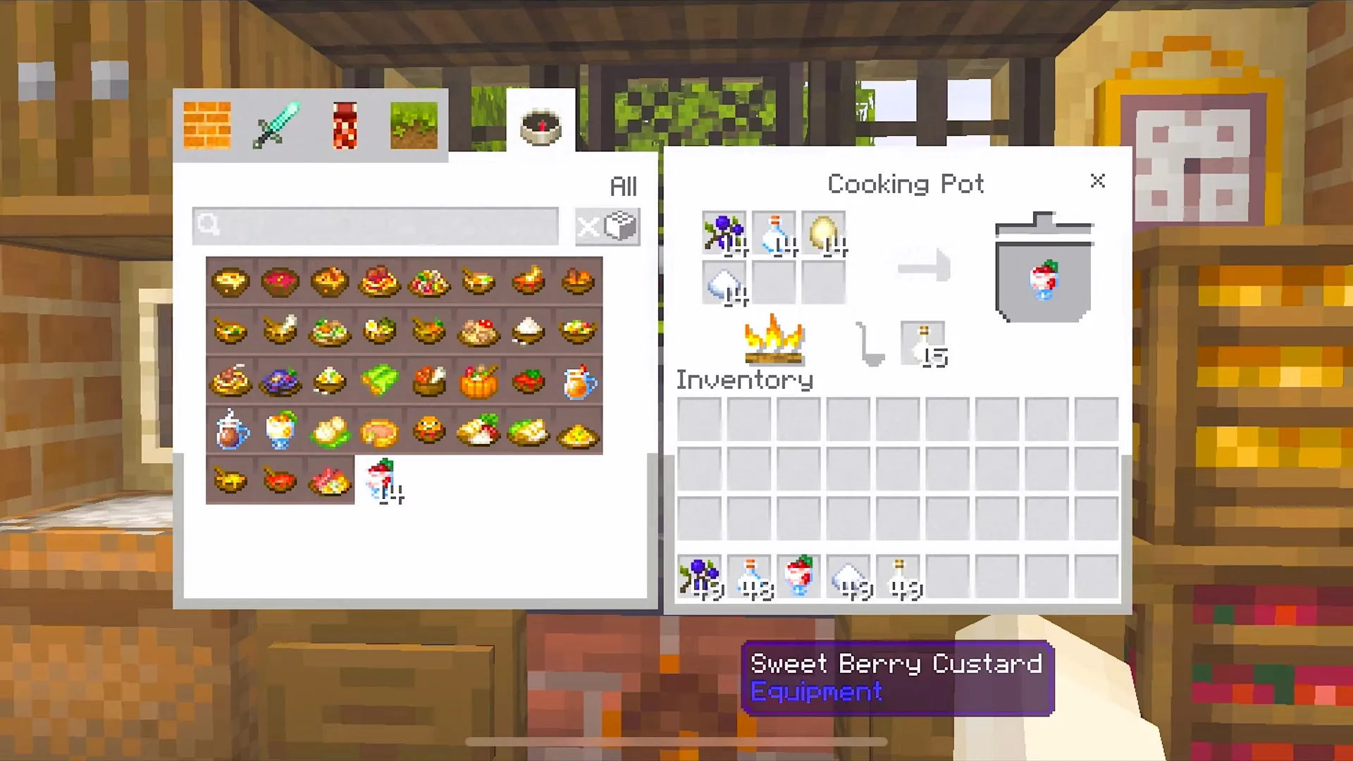 Large Meals Addon (1.21) – Bedrock Edition Port