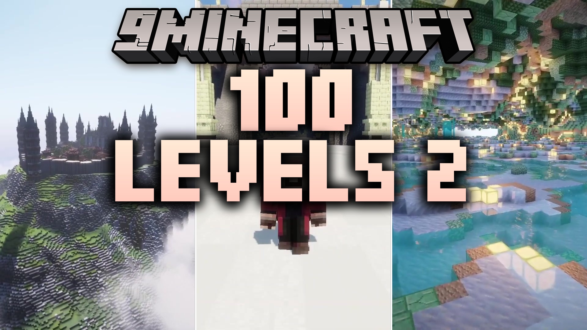 100 Levels 2 Map (26.2, 1.20.1) – Conquer One Hundred Tricky Leaps