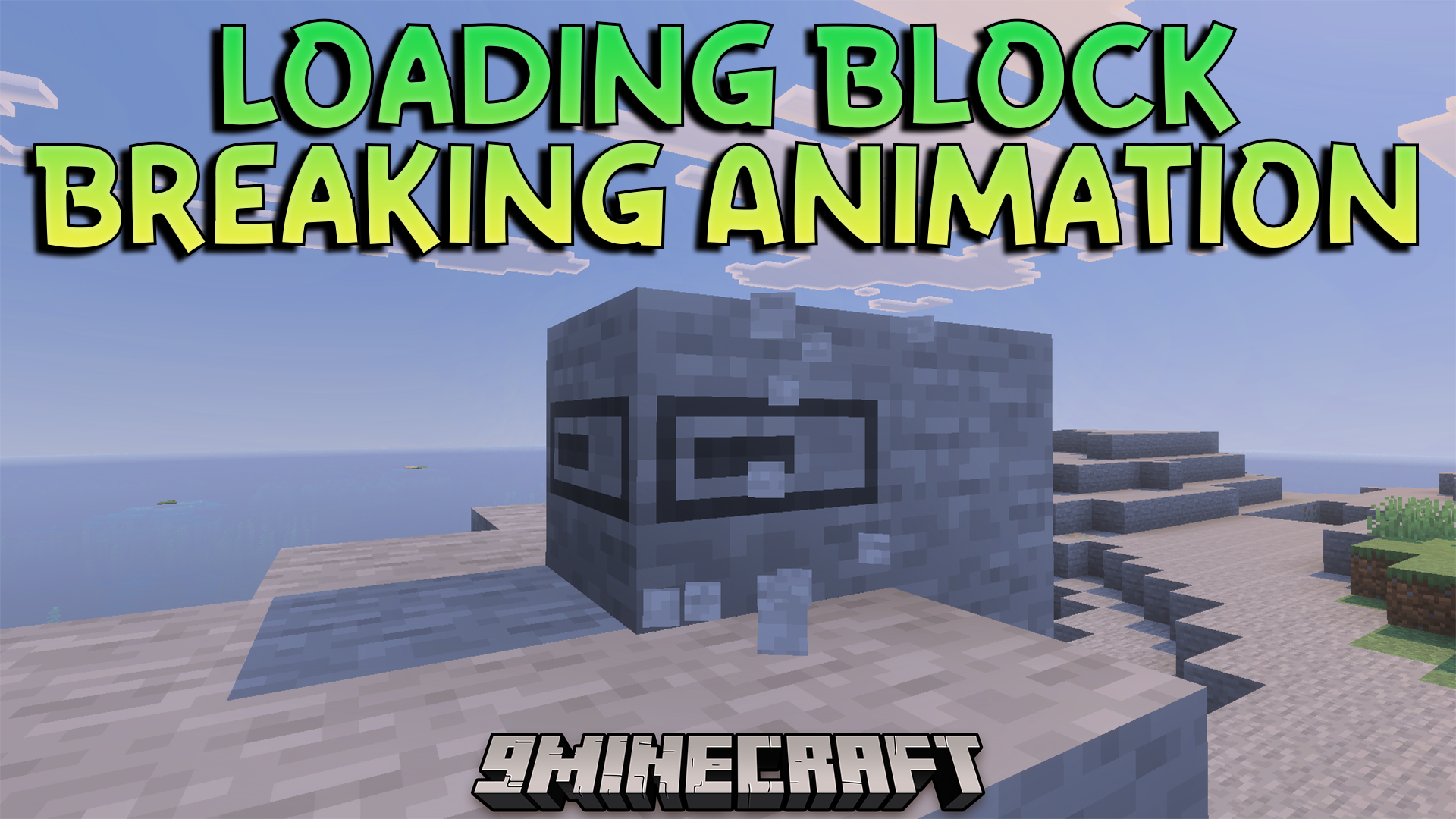 Loading Block Breaking Animation Texture Pack (26.x) – Visual Mining Progress Bar