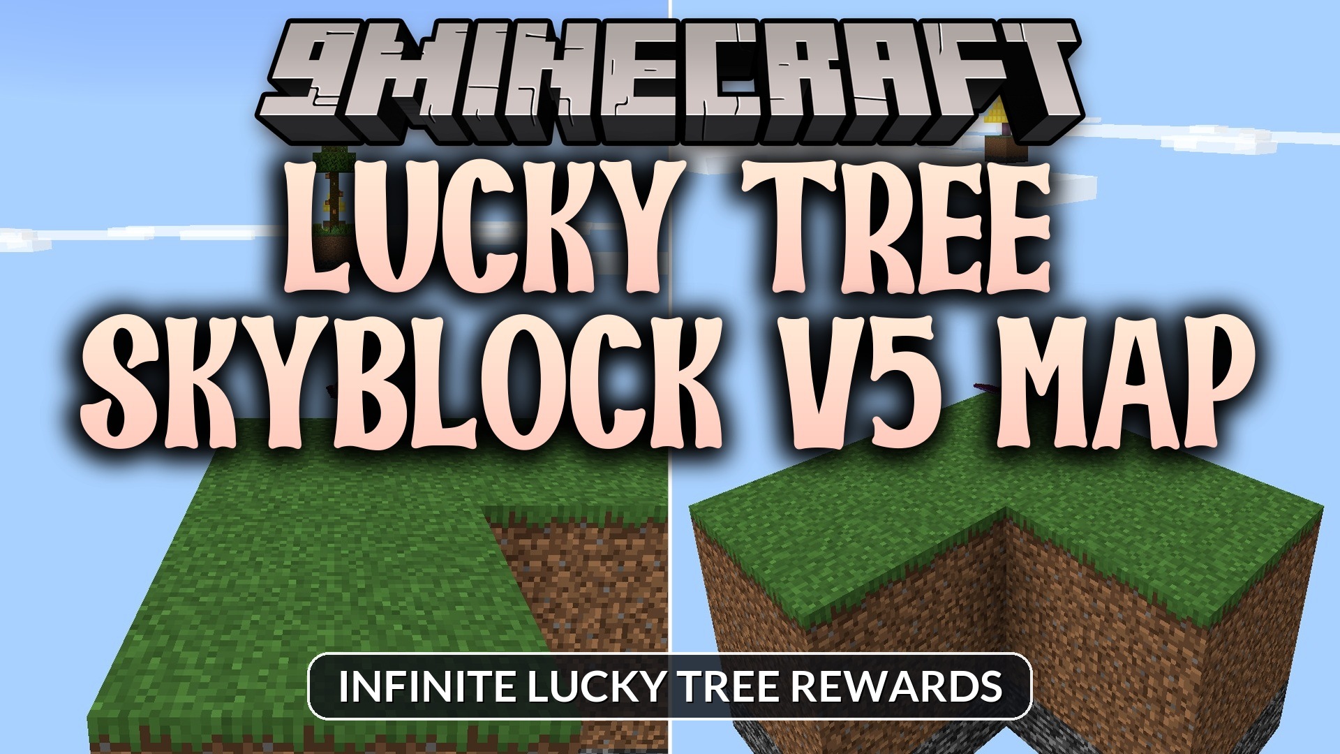 Lucky Tree Skyblock V5 Map (26.x, 1.21) – Infinite Lucky Tree Rewards