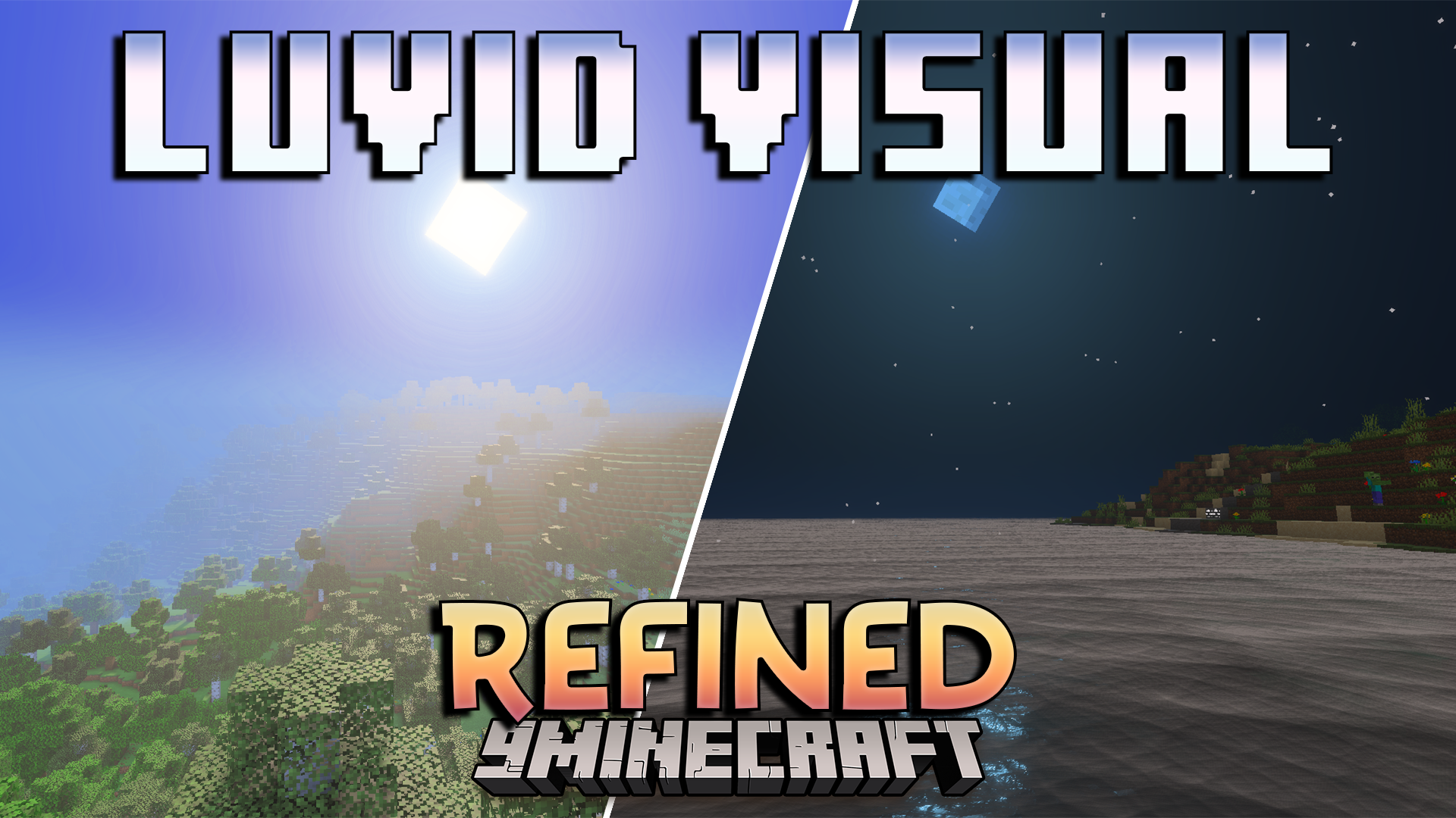 Luvid Visual Refined Texture Pack (26.x) – Golden Lighting And Realistic Textures