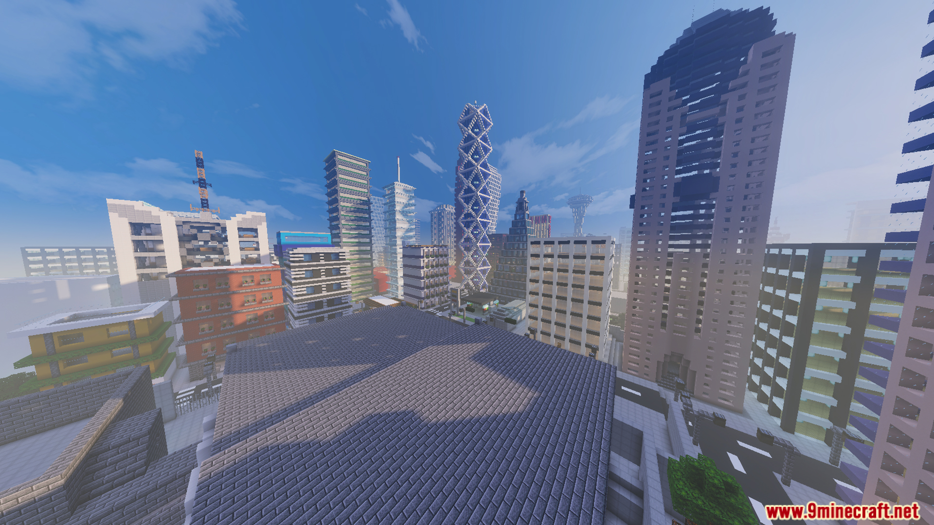Marvis City LITE Map Screenshot 7 View of tall skyscrapers and buildings in Marvis City LITE Map