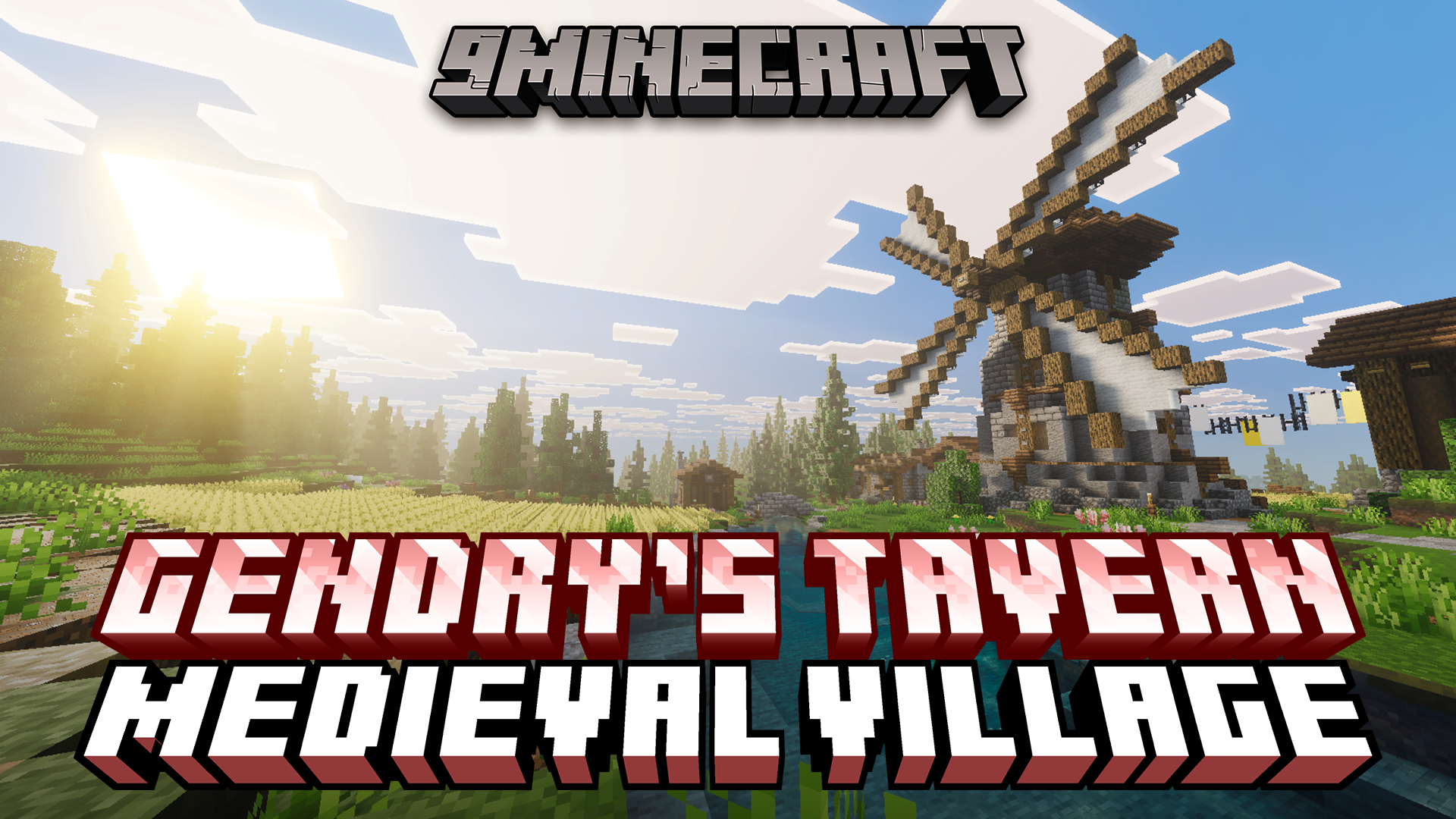 Medieval Village Gendrys Tavern Map (26.x, 1.21) – Settle Down in a Cozy Fantasy Village