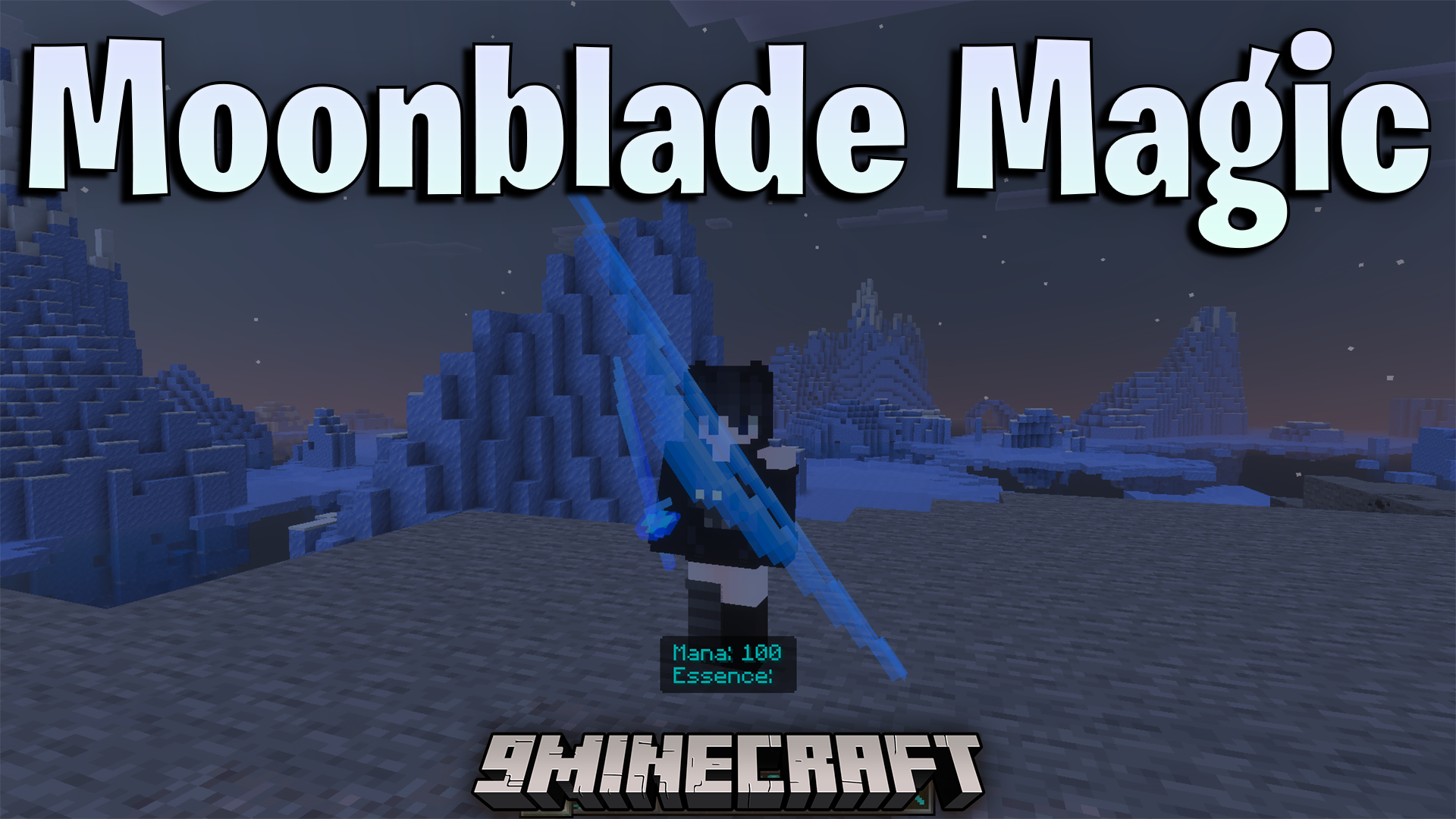 Moonblade Magic Addon (26.x, 1.21) – Cast Powerful Magic Slashes And Summon Giant Blades