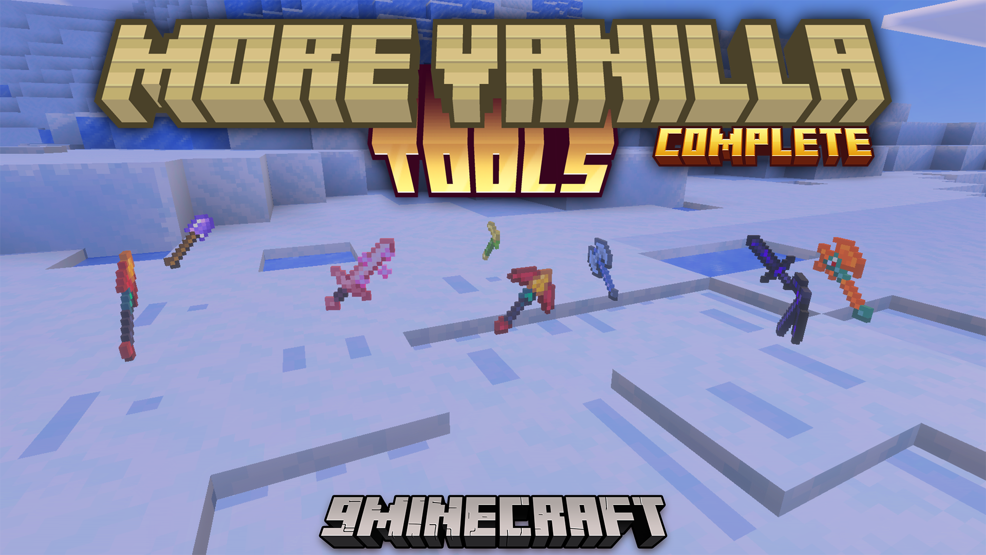 More Vanilla Tools Complete Addon (26.x, 1.21) – Craft Custom Tools With Magical Abilities