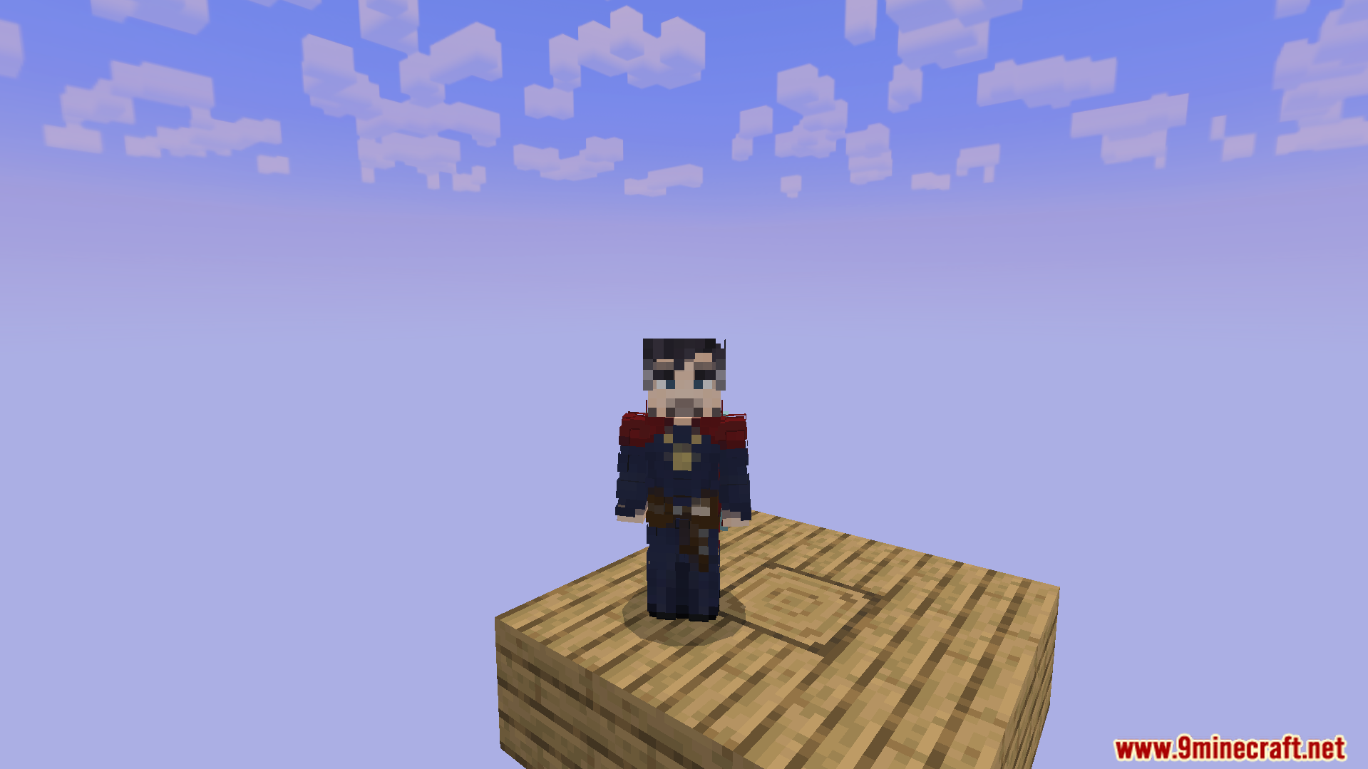 Multiplayer One Block Map Screenshot 12 Friends can share the classic survival challenge on separate starting islands