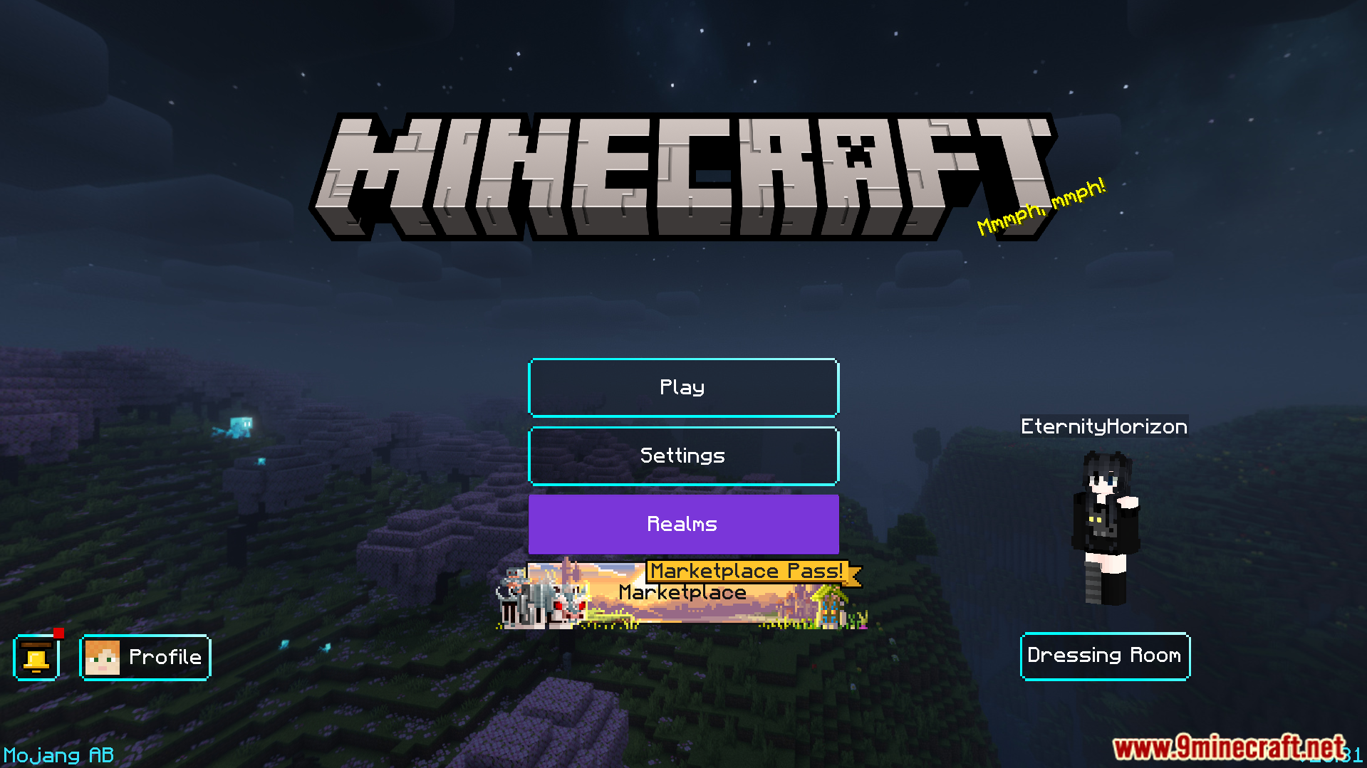 Neqs Clean UI Texture Pack Screenshot 6 Neqs Clean UI Texture Pack main menu featuring a simple and clear layout