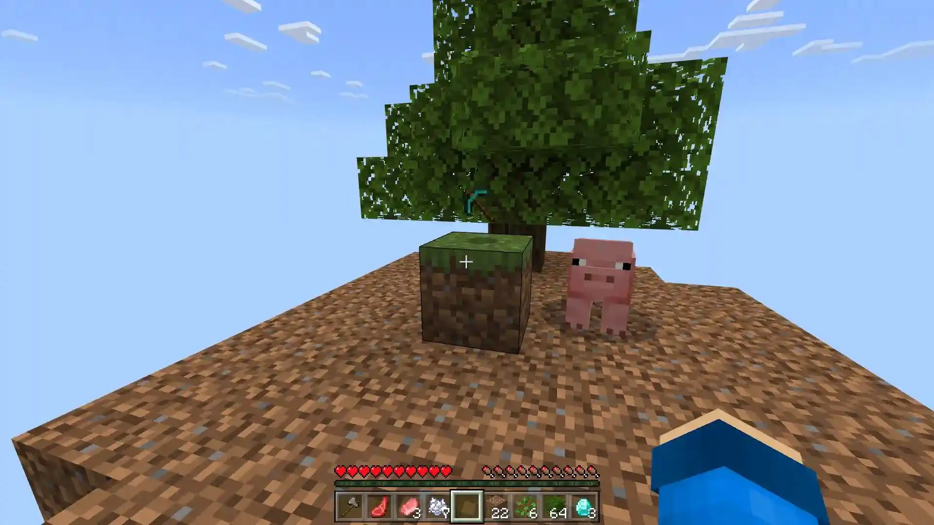 One Block Map (1.21, 1.20) – MCPE/Bedrock Skyblock