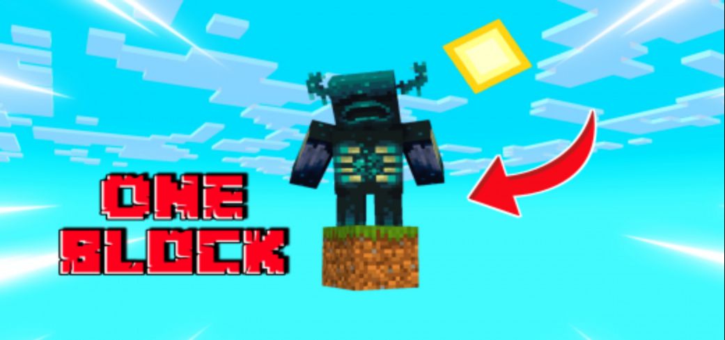 One Block Map (26.x, 1.21) – MCPE/Bedrock Skyblock