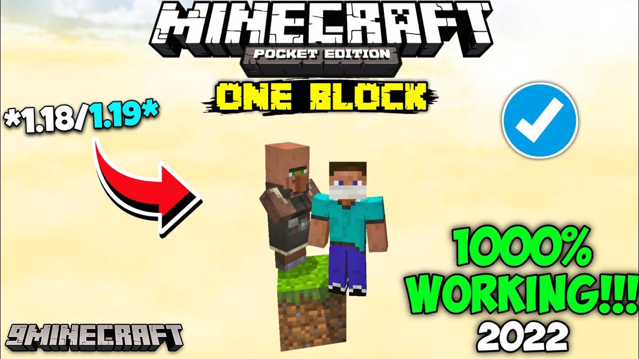One Block Map (26.x, 1.21) – Skyblock for MCPE/Bedrock