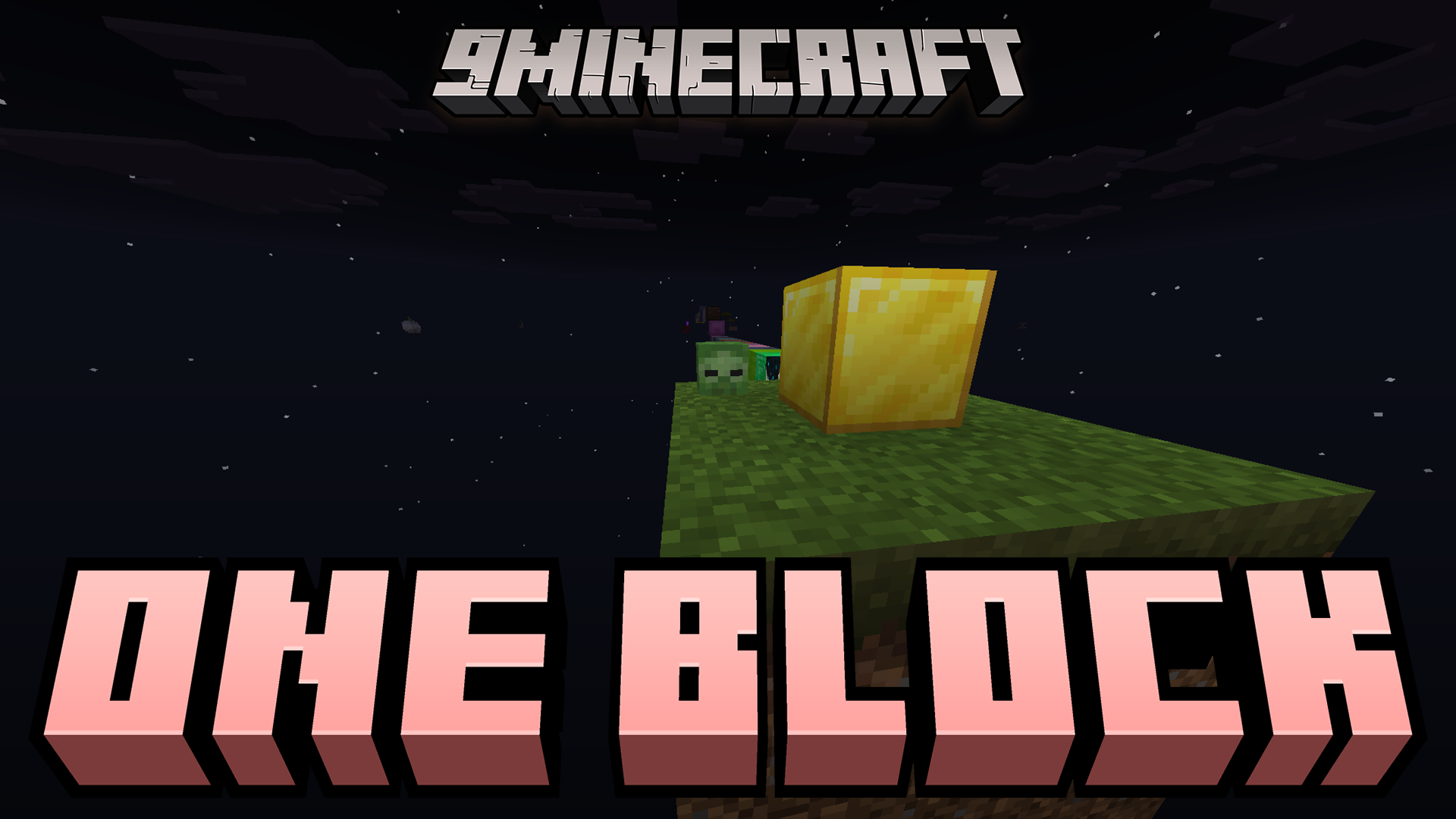 One Block Mcpower Edition Map (26.x, 1.21) – Build a Sky Empire From One Floating Block