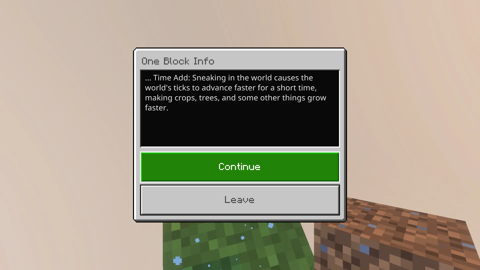 One Block Plus Map (1.21) – MCPE/Bedrock | ModLB