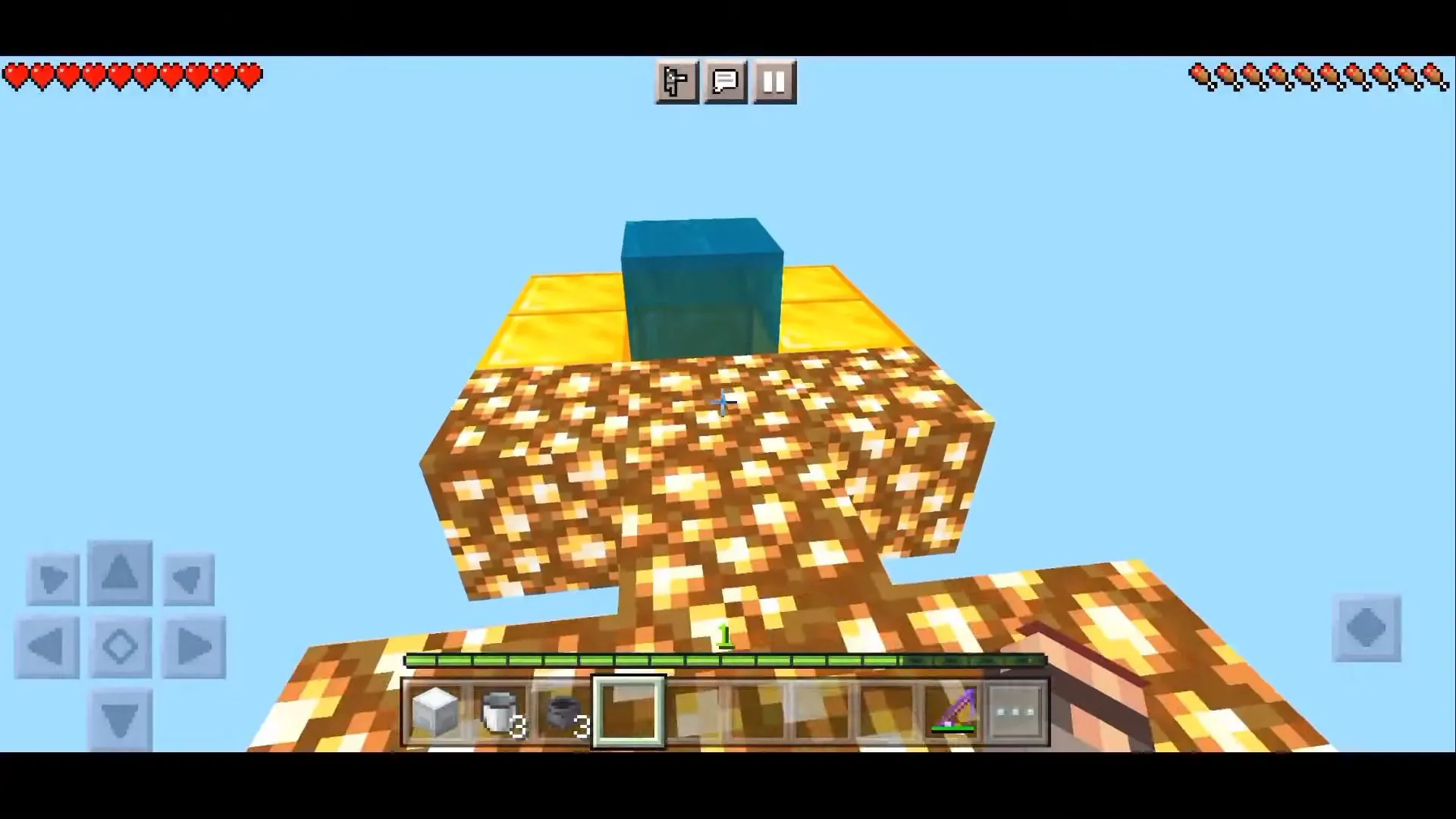 One Ocean Block Map for Minecraft PE 1.21, 1.20 (Bedrock Edition Survival Challenge)