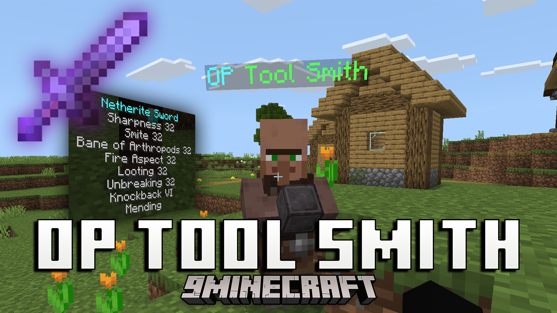 OP Tool Smith Map (26.x, 1.21) – Trade For Overpowered Netherite