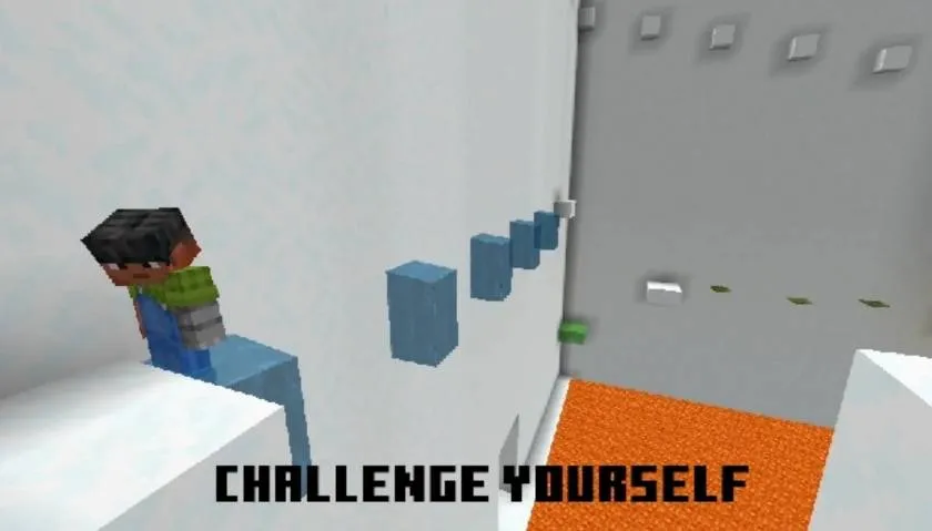 Parkour to Heaven Map (1.21, 1.20) – MCPE/Bedrock