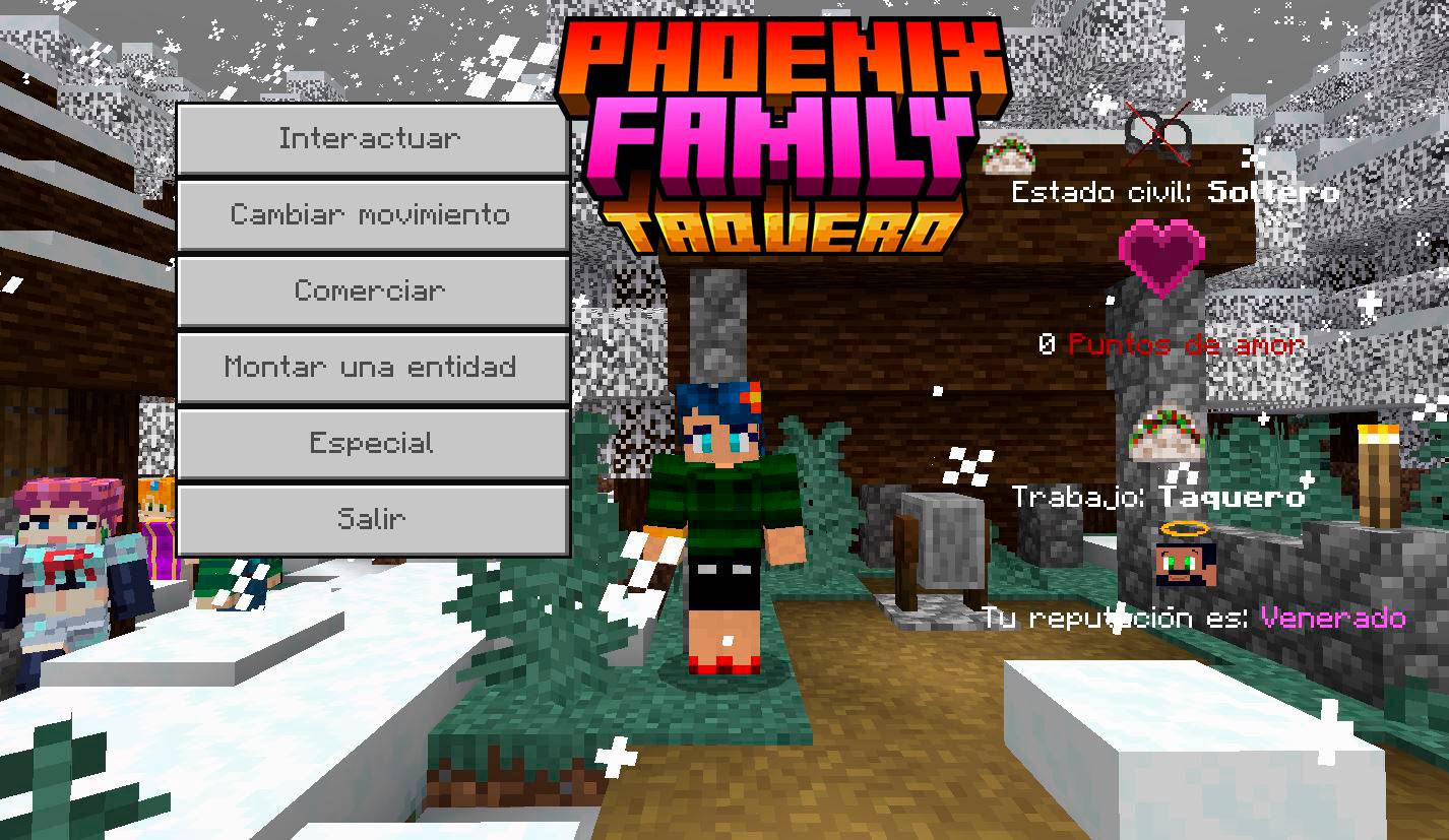 Phoenix Family Addon (26.x, 1.21) – MCPE/Bedrock Come Alive Mod