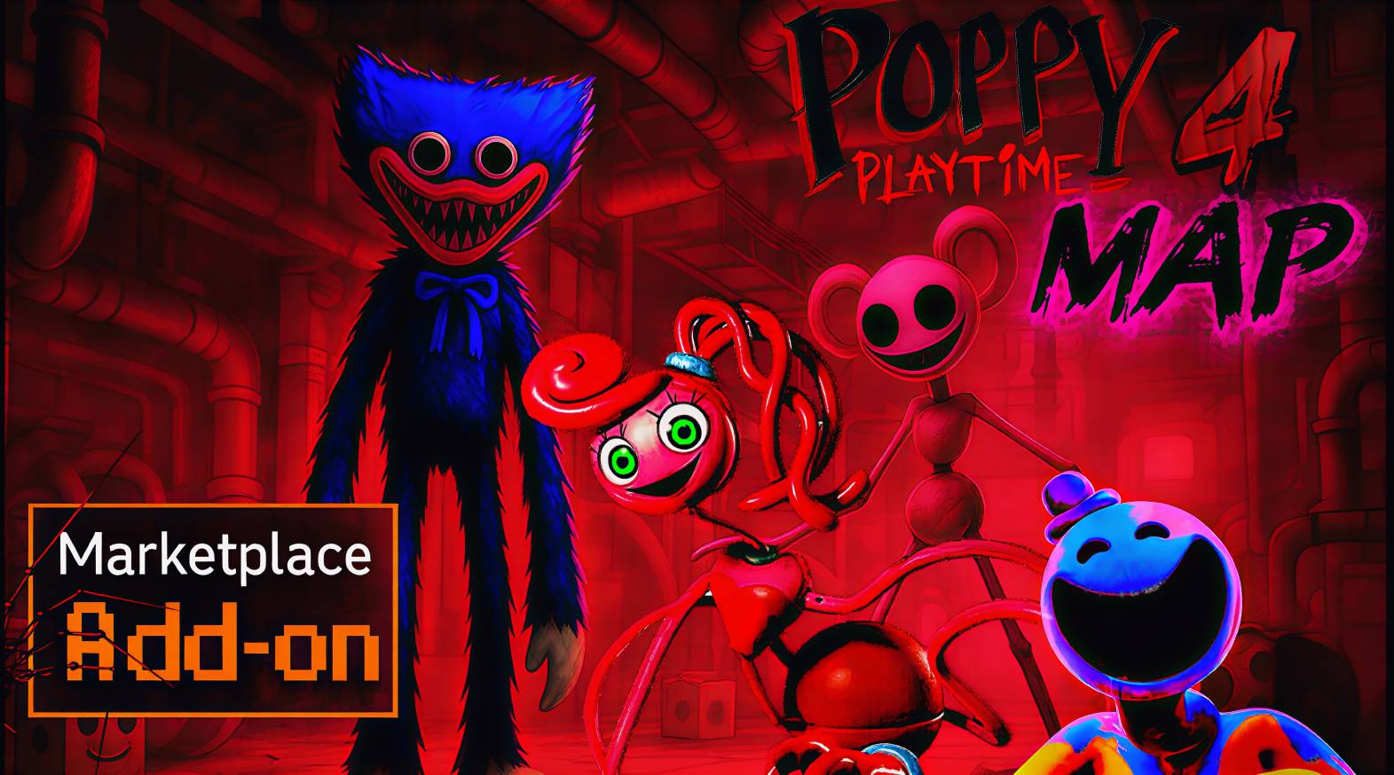 Poppy Play Time Horror Map (1.21, 1.20) – MCPE/Bedrock