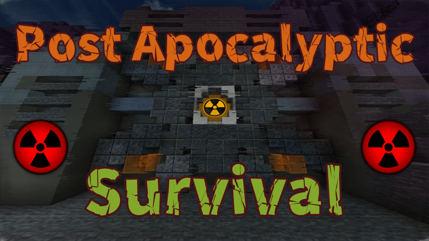 Post Apocalyptic Survival with a Big Bunker Map (1.21, 1.20) – MCPE/Bedrock
