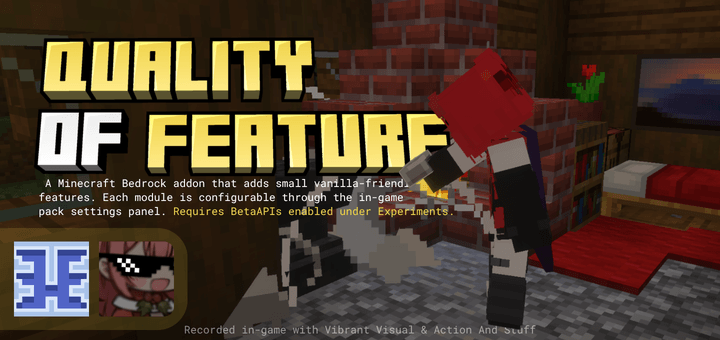 Quality of Feature Addon (26.x) – MCBE/Bedrock