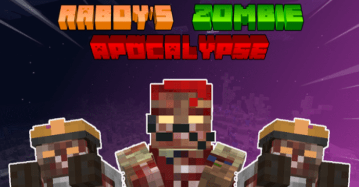 Raboy’s Zombie Apocalypse Addon (26.x, 1.20) – MCPE/Bedrock Mod
