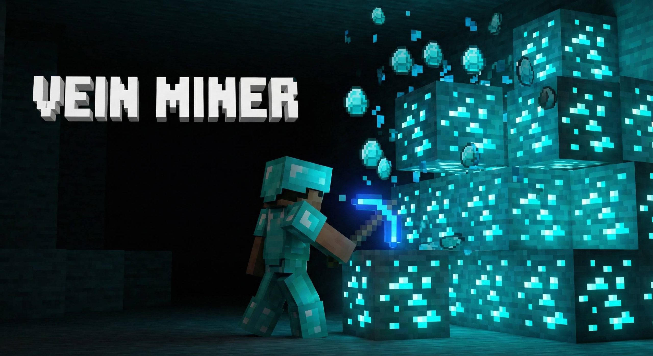 Racingraftaar’s Vein Miner Addon (1.21) – MCPE/Bedrock Mod