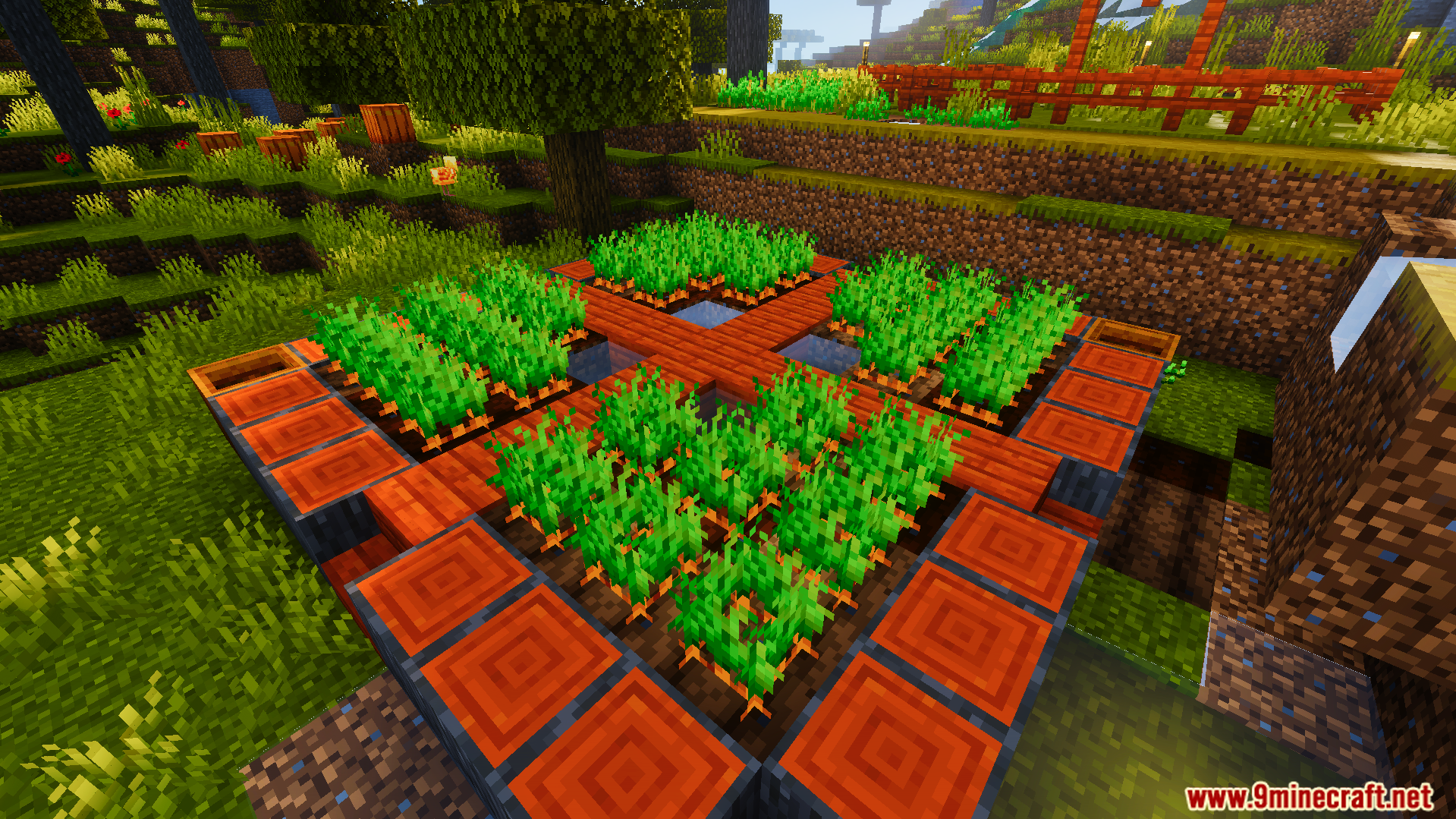 Ready Crops Plus Texture Pack Screenshot 3 Ready Crops Plus Texture Pack adds a shiny animation to fully grown crops
