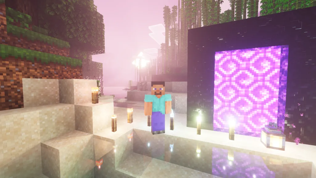 Refined Deferred Shader (1.21) – MCPE/Bedrock