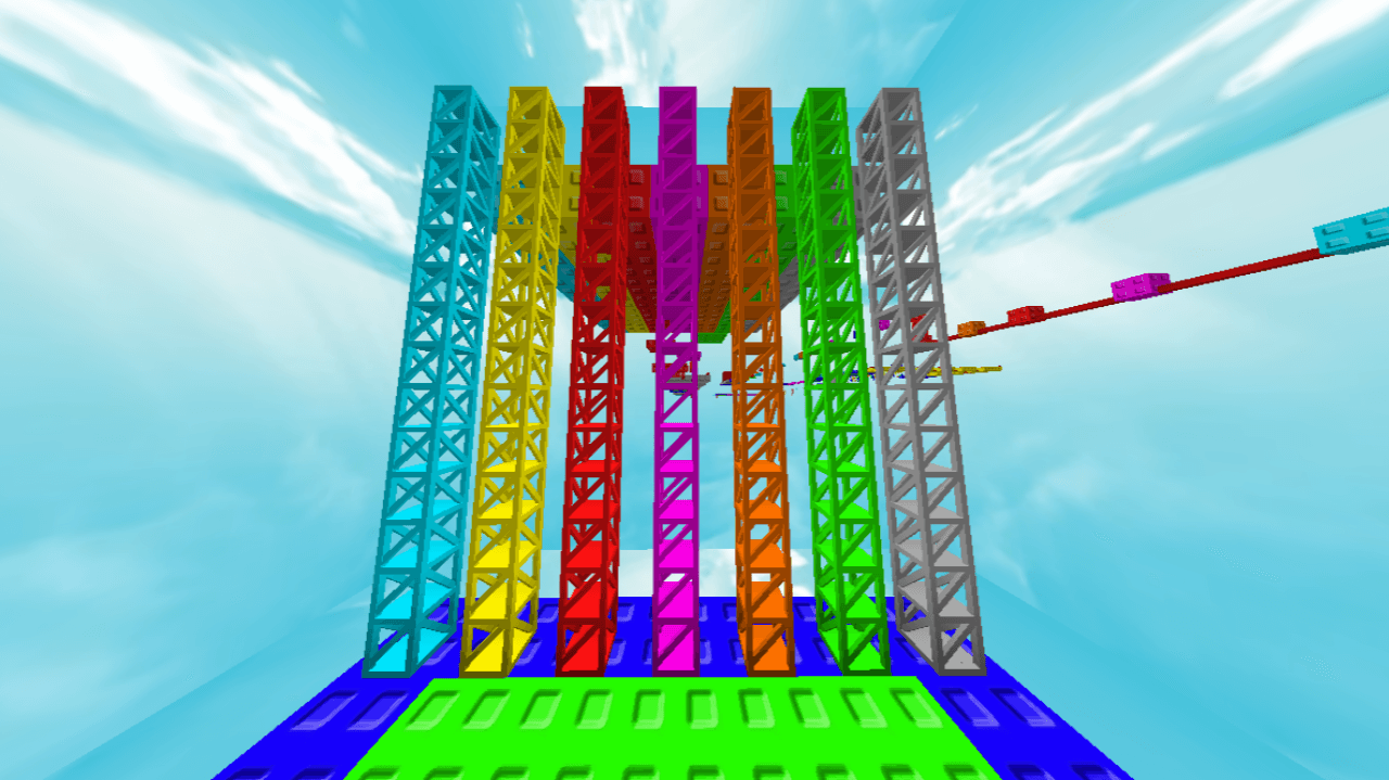 Roblox Parkour Obby Map MCPE/Bedrock Map Screenshot 2