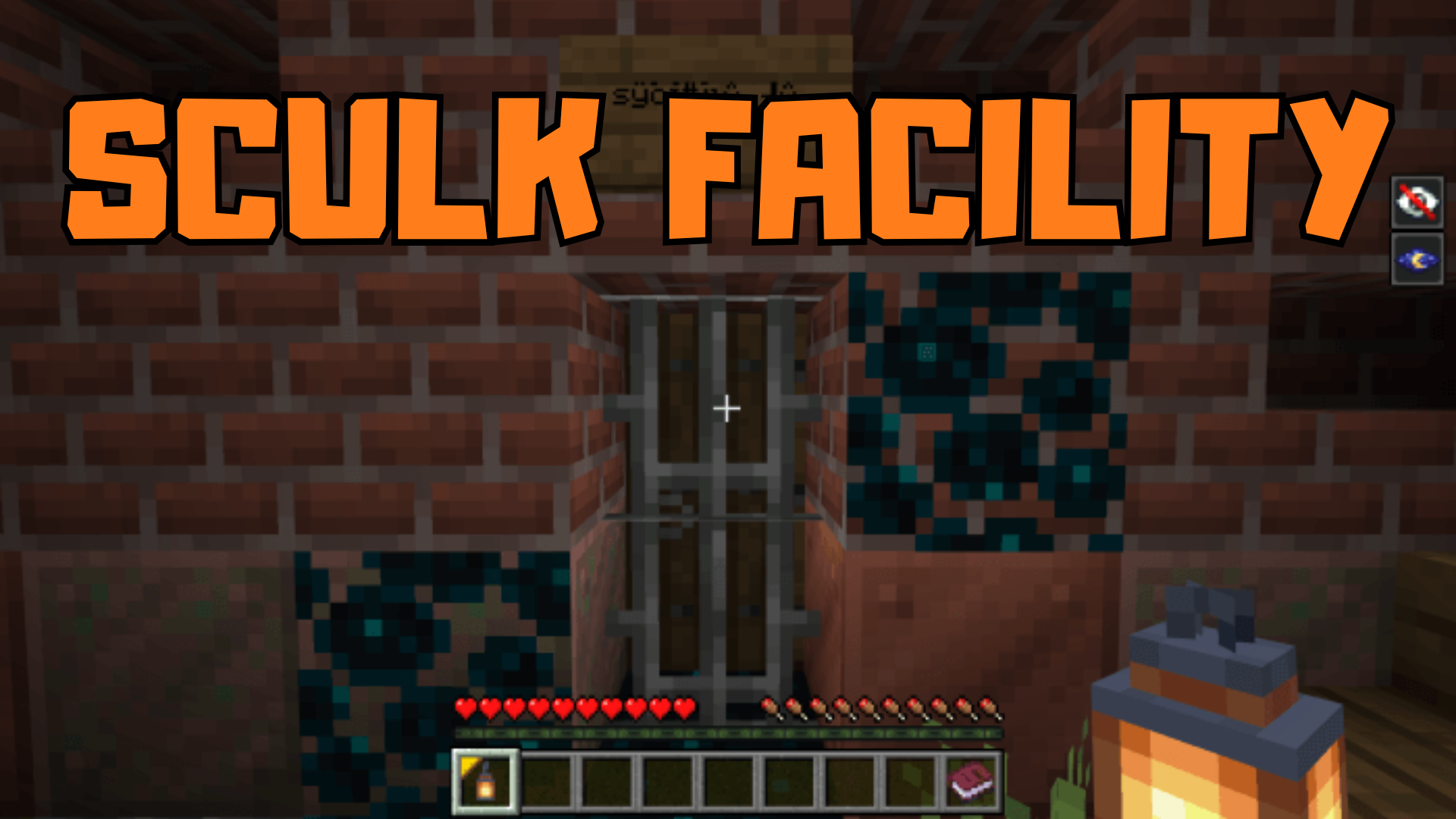 Sculk Facility Map (1.21, 1.20) – MCPE/Bedrock