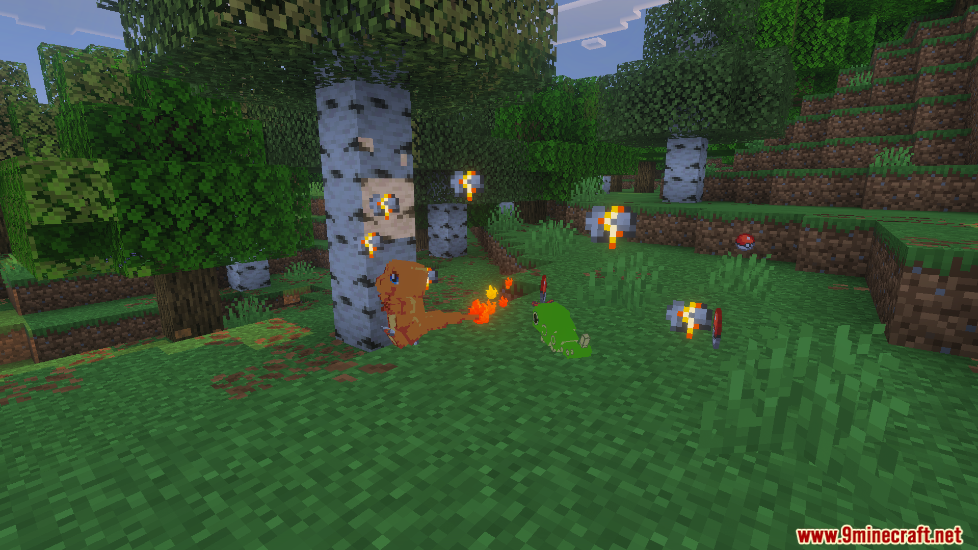 SERP Reworked Texture Pack Screenshot 3 SERP Reworked Texture Pack updates models for Pokemon and custom items